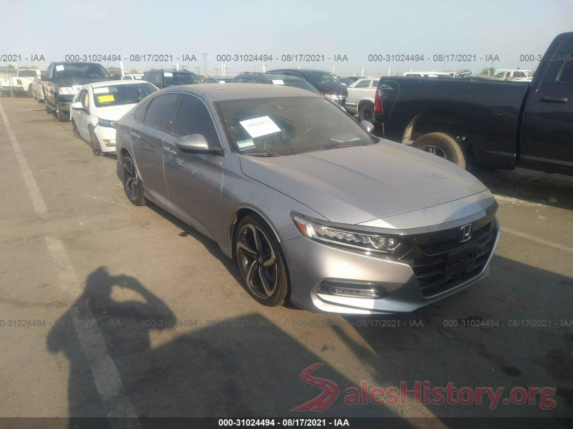 1HGCV1F31KA037739 2019 HONDA ACCORD SEDAN