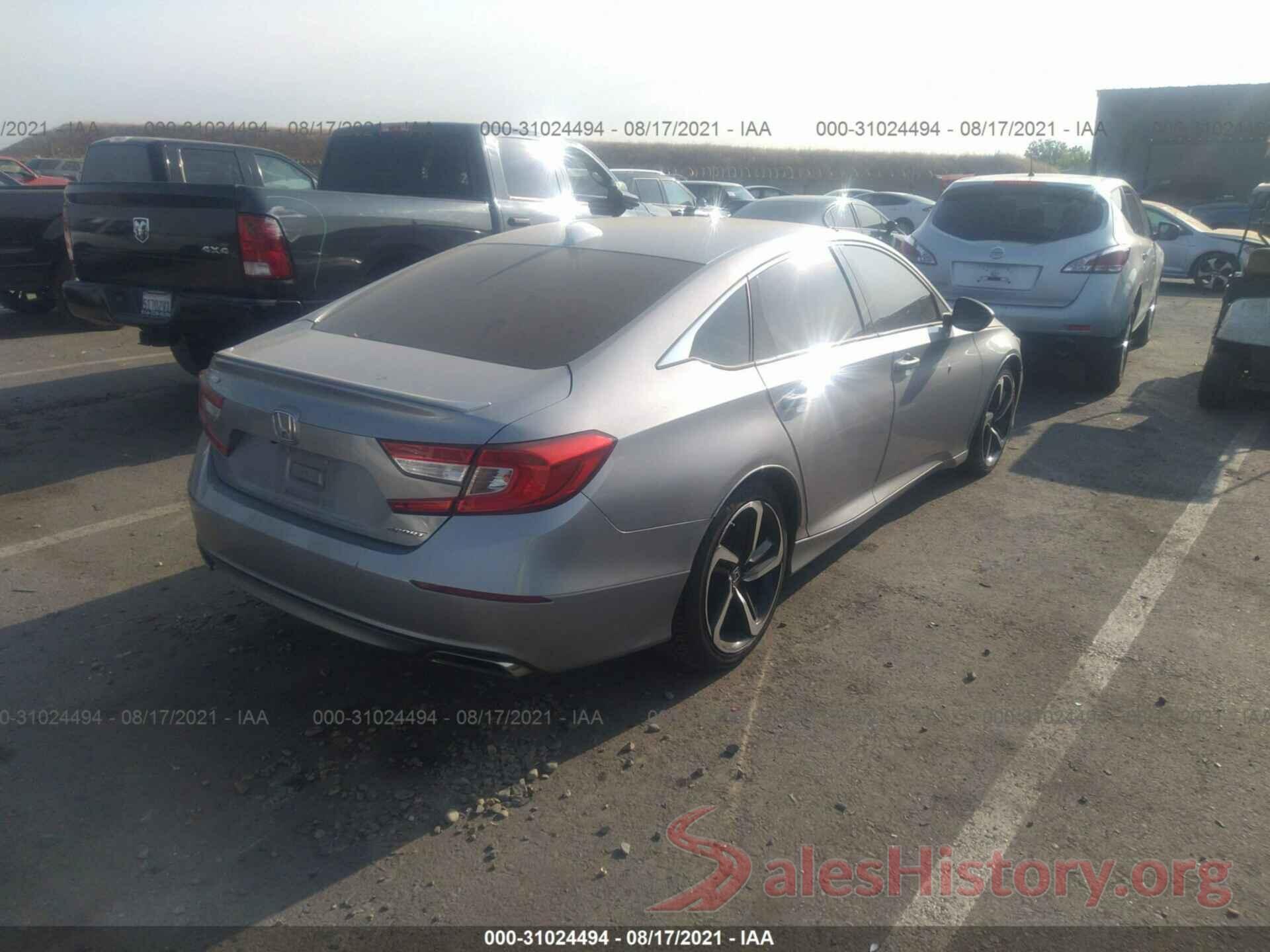 1HGCV1F31KA037739 2019 HONDA ACCORD SEDAN