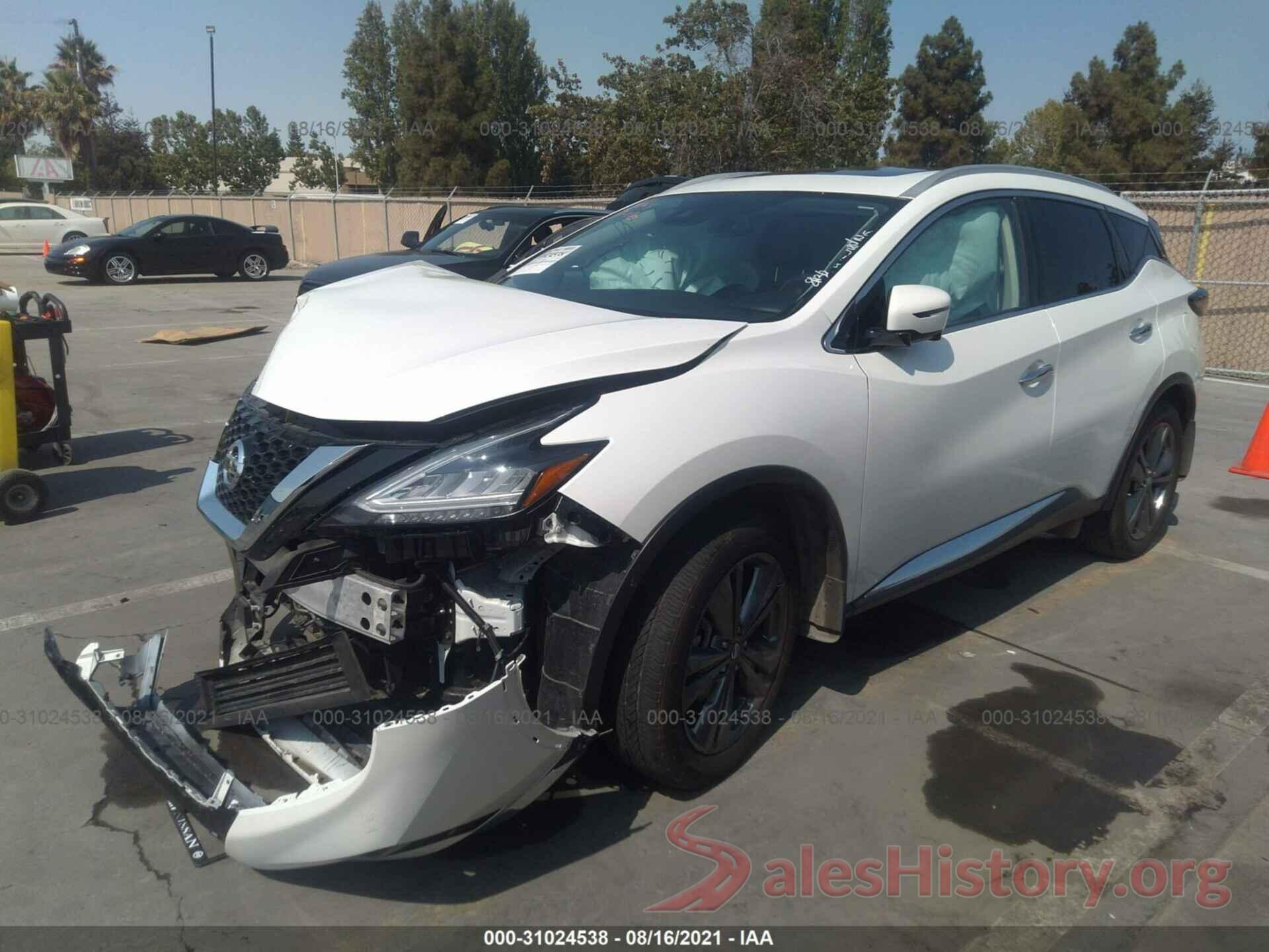 5N1AZ2MJXKN105283 2019 NISSAN MURANO