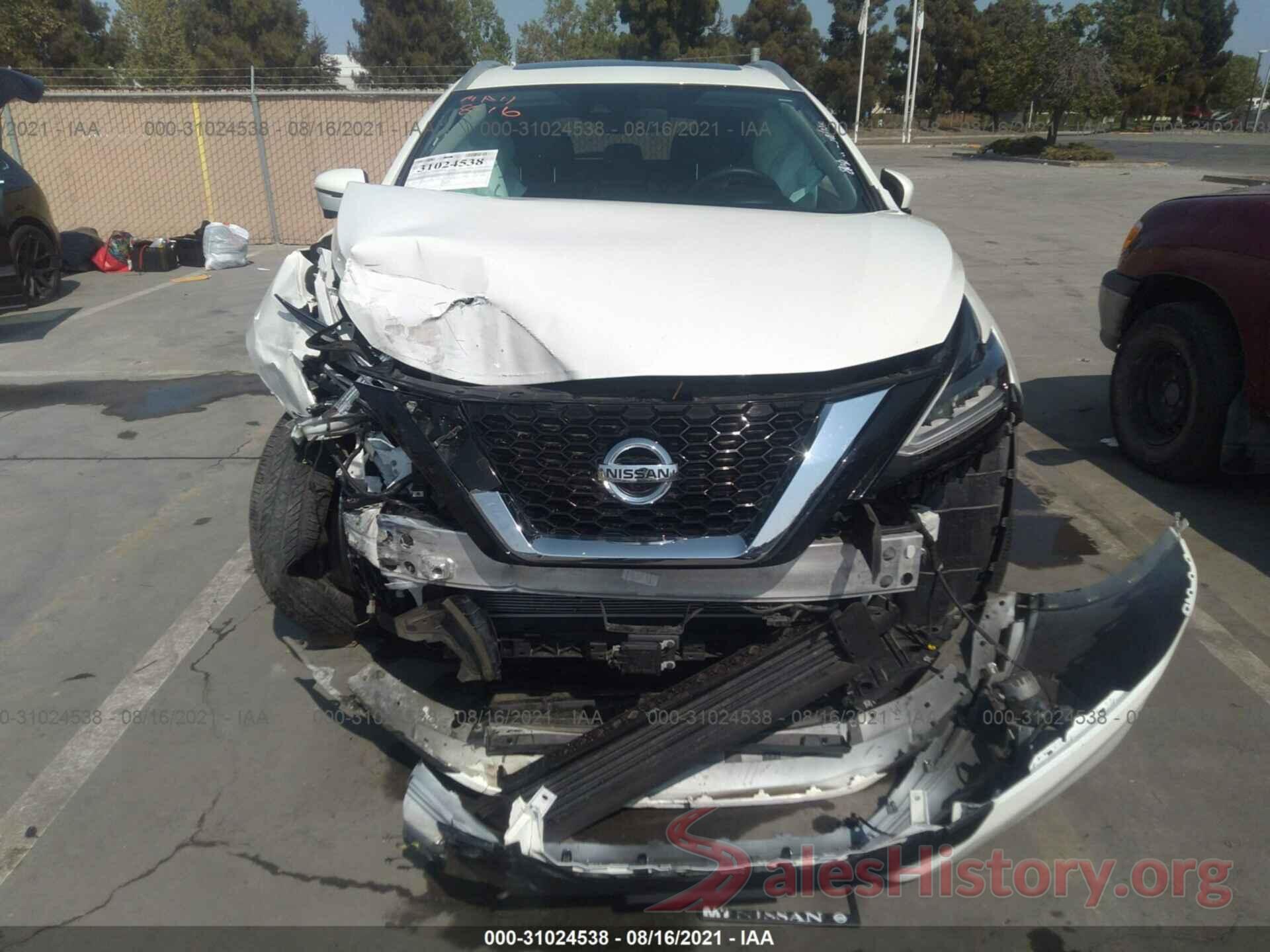 5N1AZ2MJXKN105283 2019 NISSAN MURANO