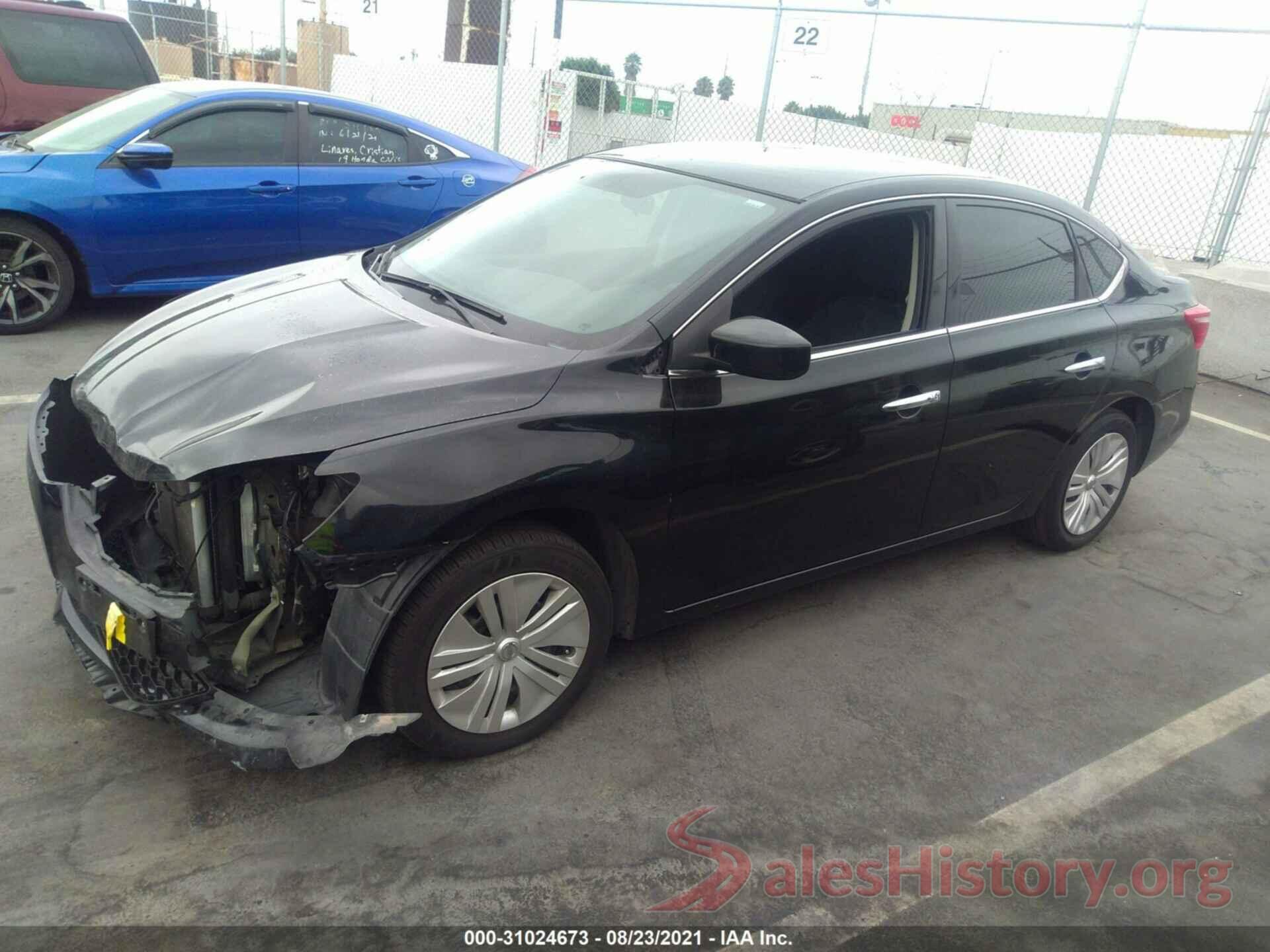 3N1AB7AP7GL651080 2016 NISSAN SENTRA