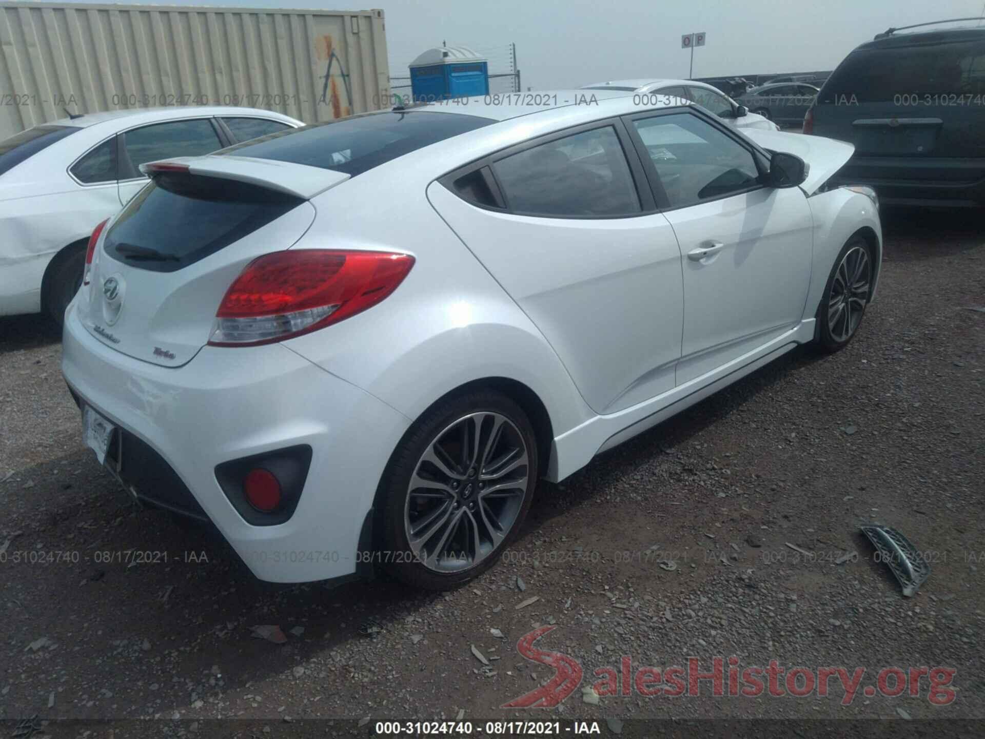 KMHTC6AE6GU284024 2016 HYUNDAI VELOSTER