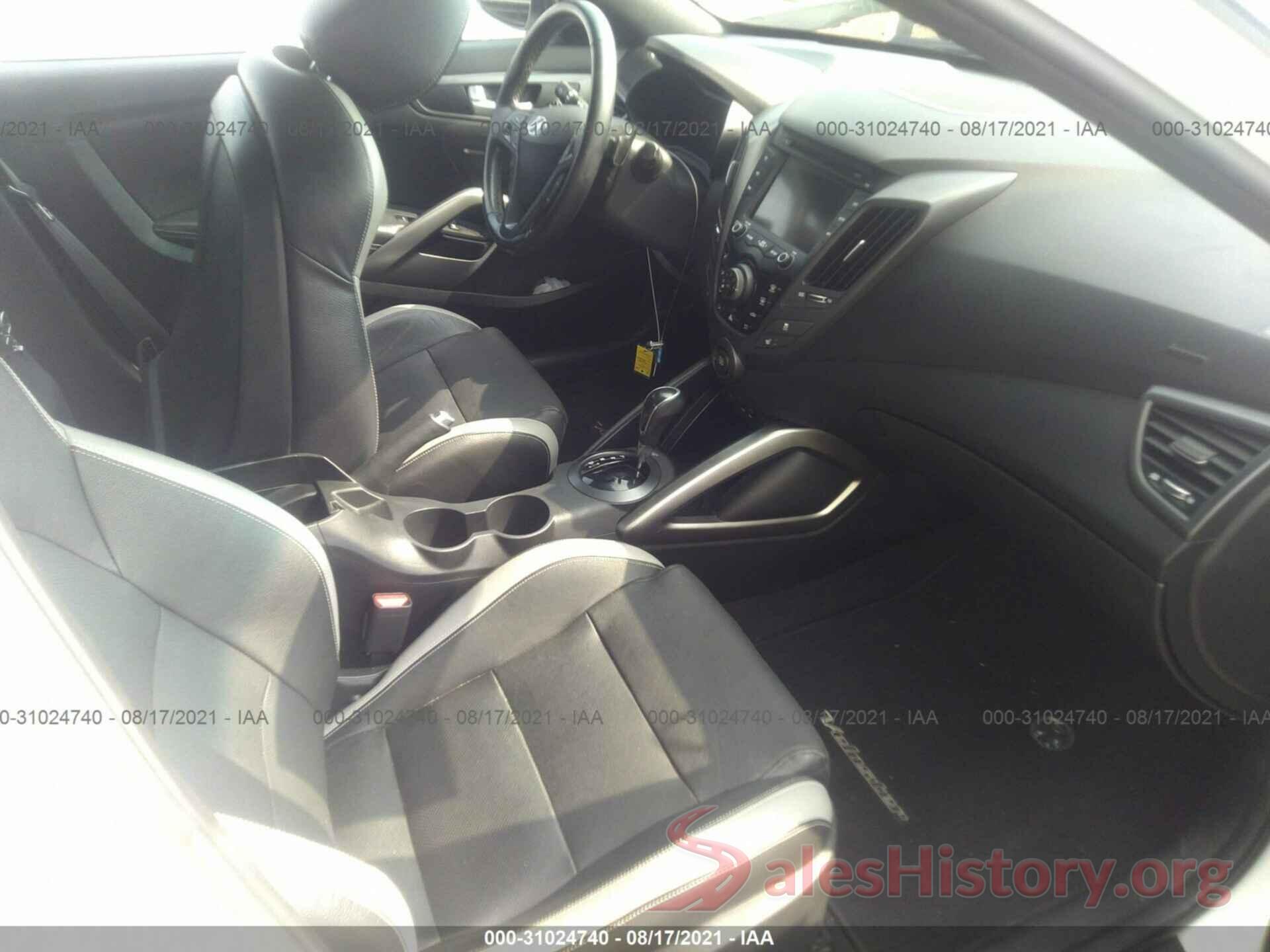 KMHTC6AE6GU284024 2016 HYUNDAI VELOSTER