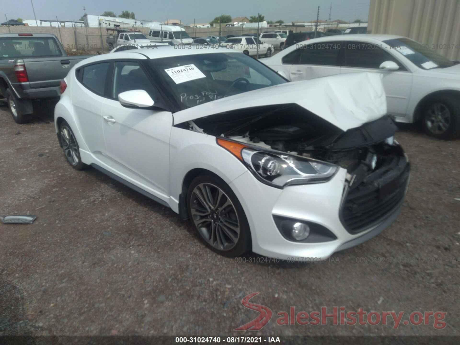 KMHTC6AE6GU284024 2016 HYUNDAI VELOSTER