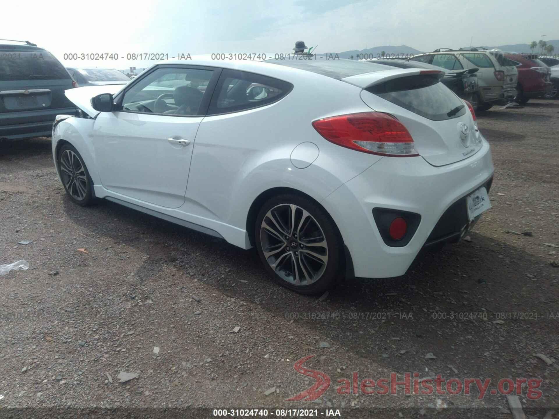 KMHTC6AE6GU284024 2016 HYUNDAI VELOSTER