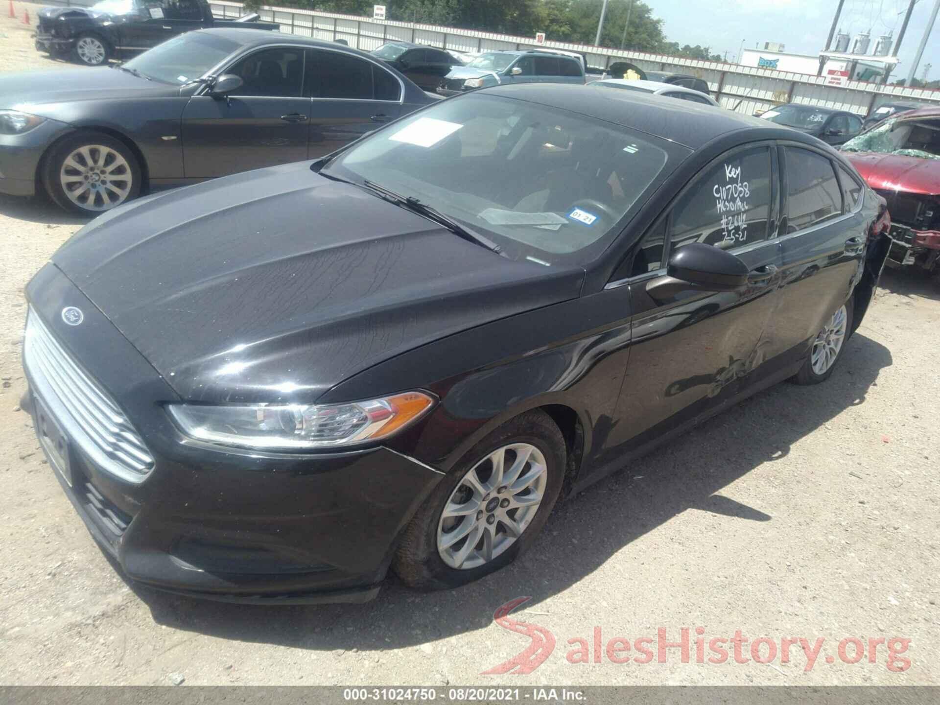 3FA6P0G76GR132642 2016 FORD FUSION