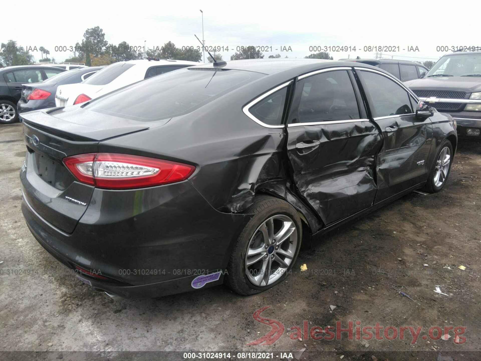 3FA6P0SU1GR320823 2016 FORD FUSION ENERGI