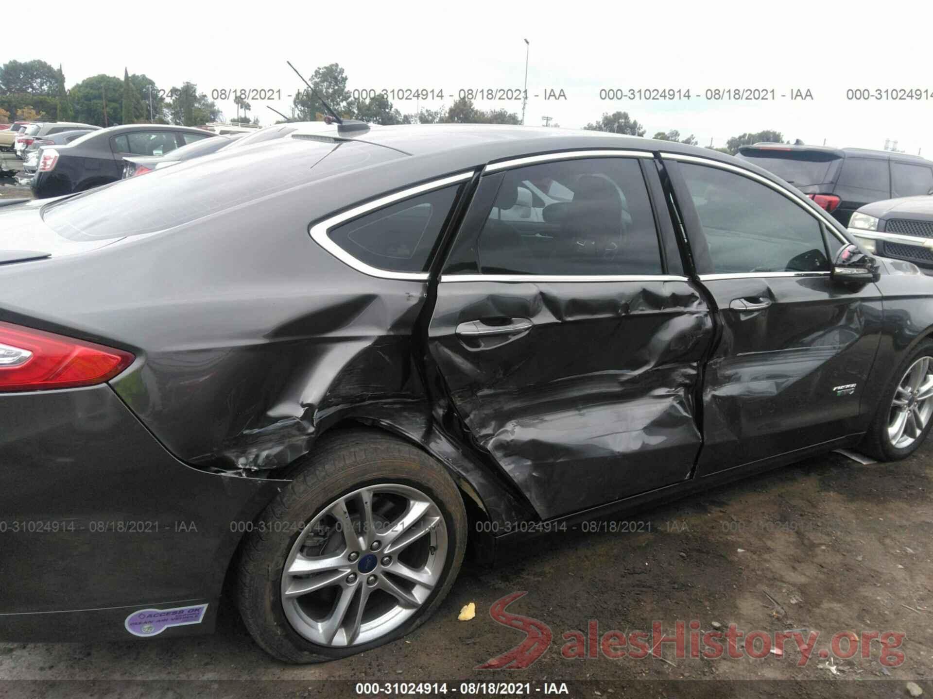 3FA6P0SU1GR320823 2016 FORD FUSION ENERGI