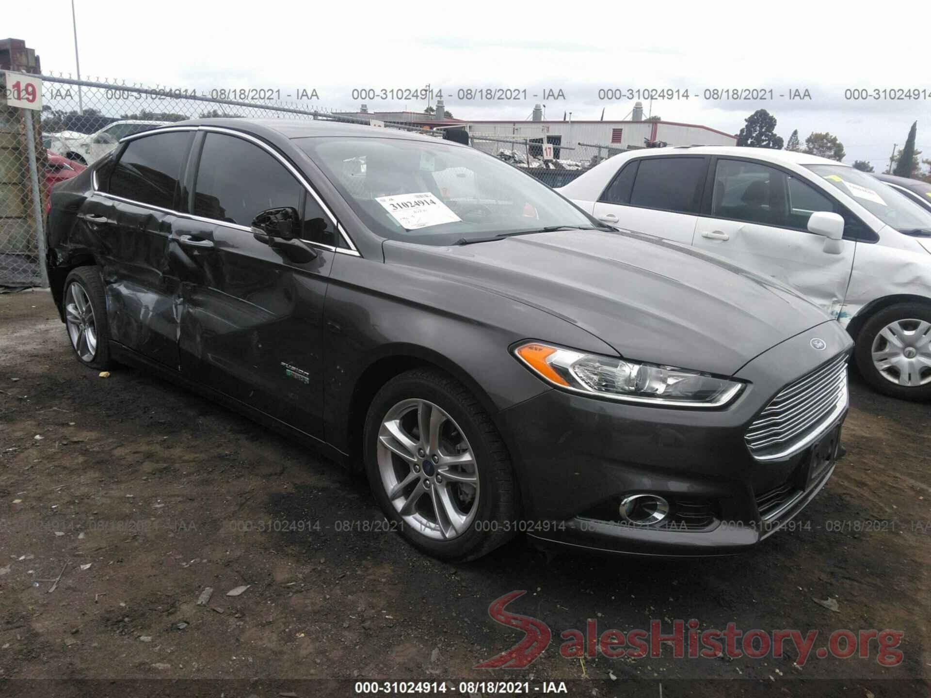 3FA6P0SU1GR320823 2016 FORD FUSION ENERGI