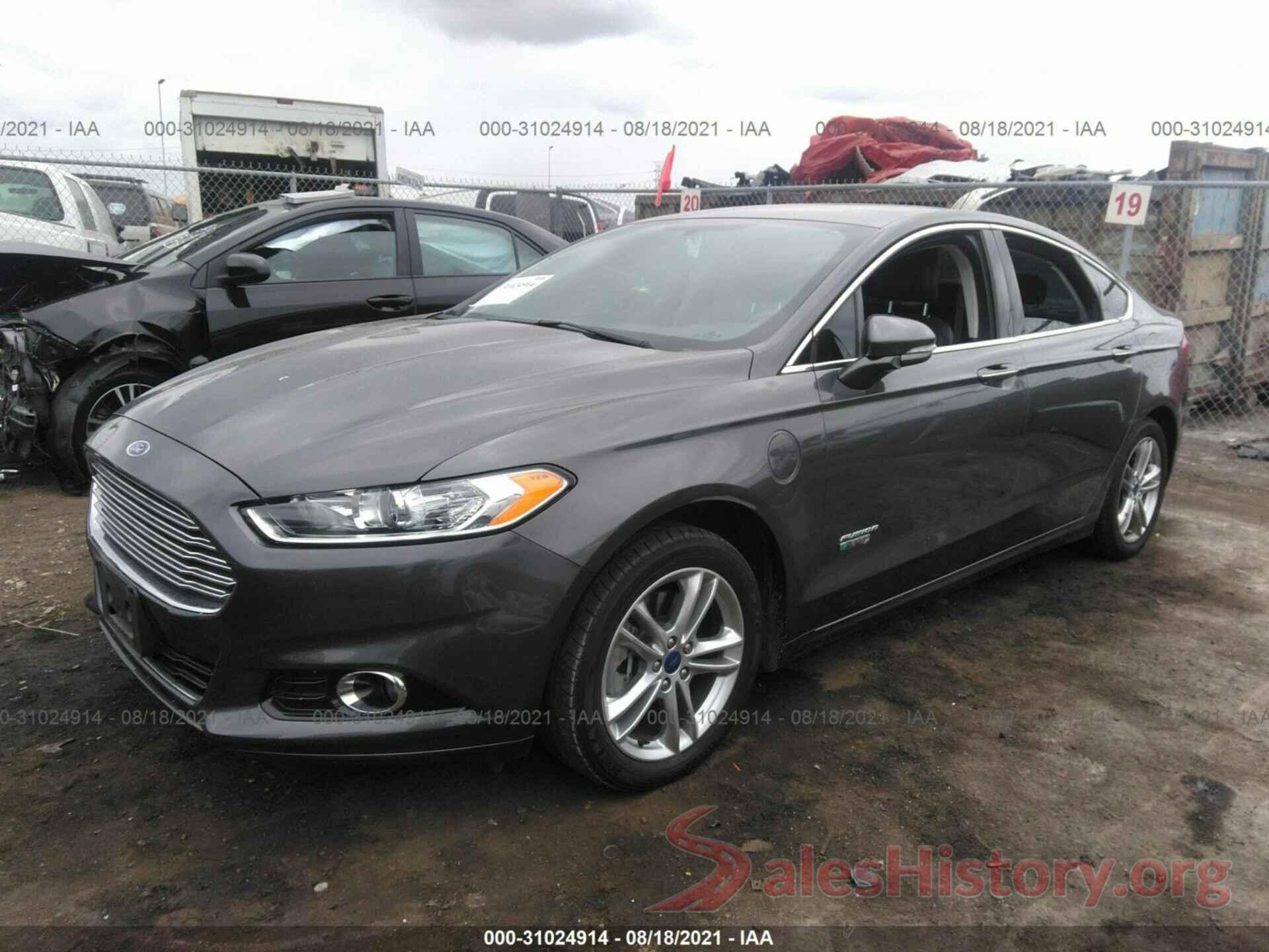 3FA6P0SU1GR320823 2016 FORD FUSION ENERGI