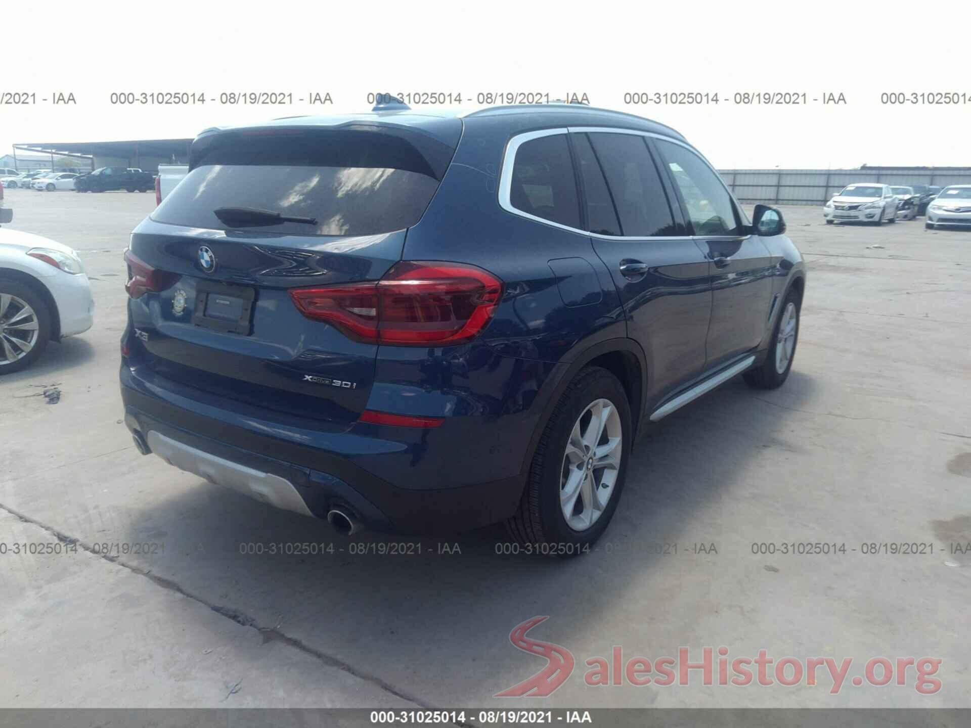 5UXTY5C02LLT38631 2020 BMW X3