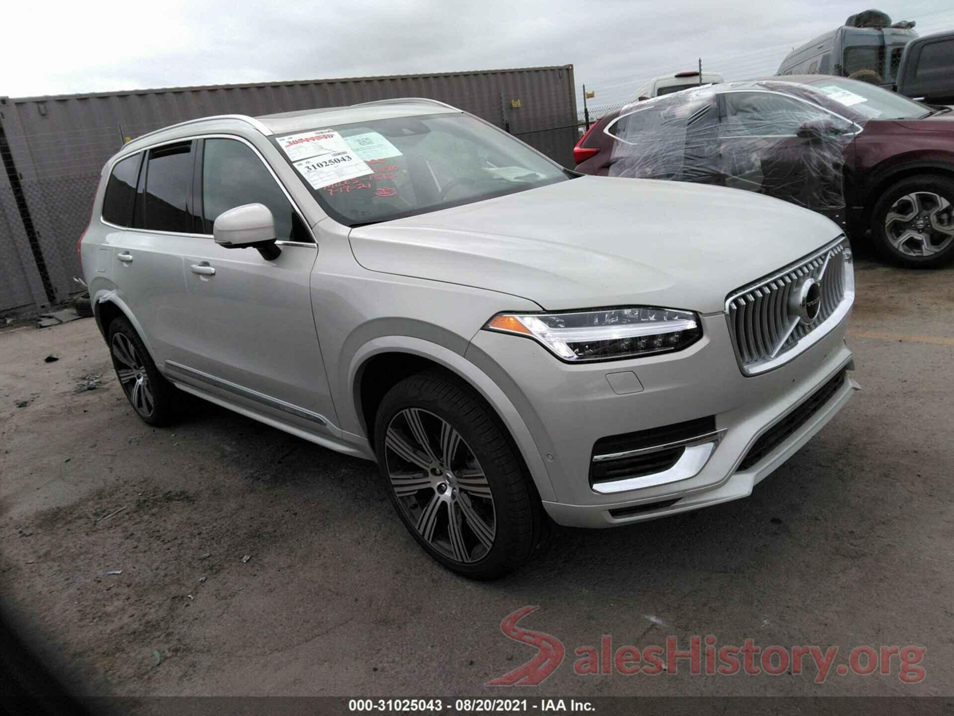 YV4BR00L7M1682994 2021 VOLVO XC90