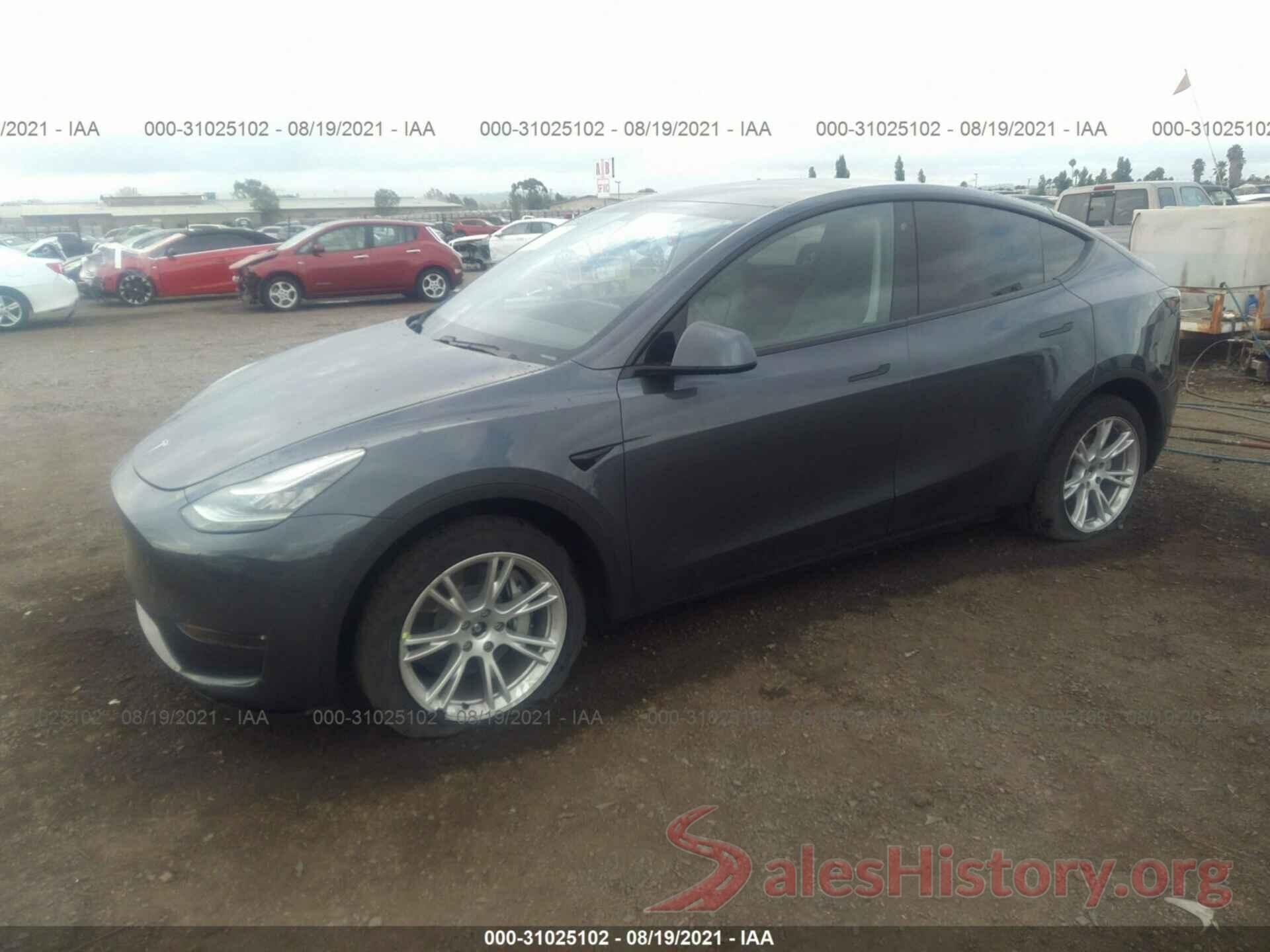 5YJYGDEE2LF015082 2020 TESLA MODEL Y