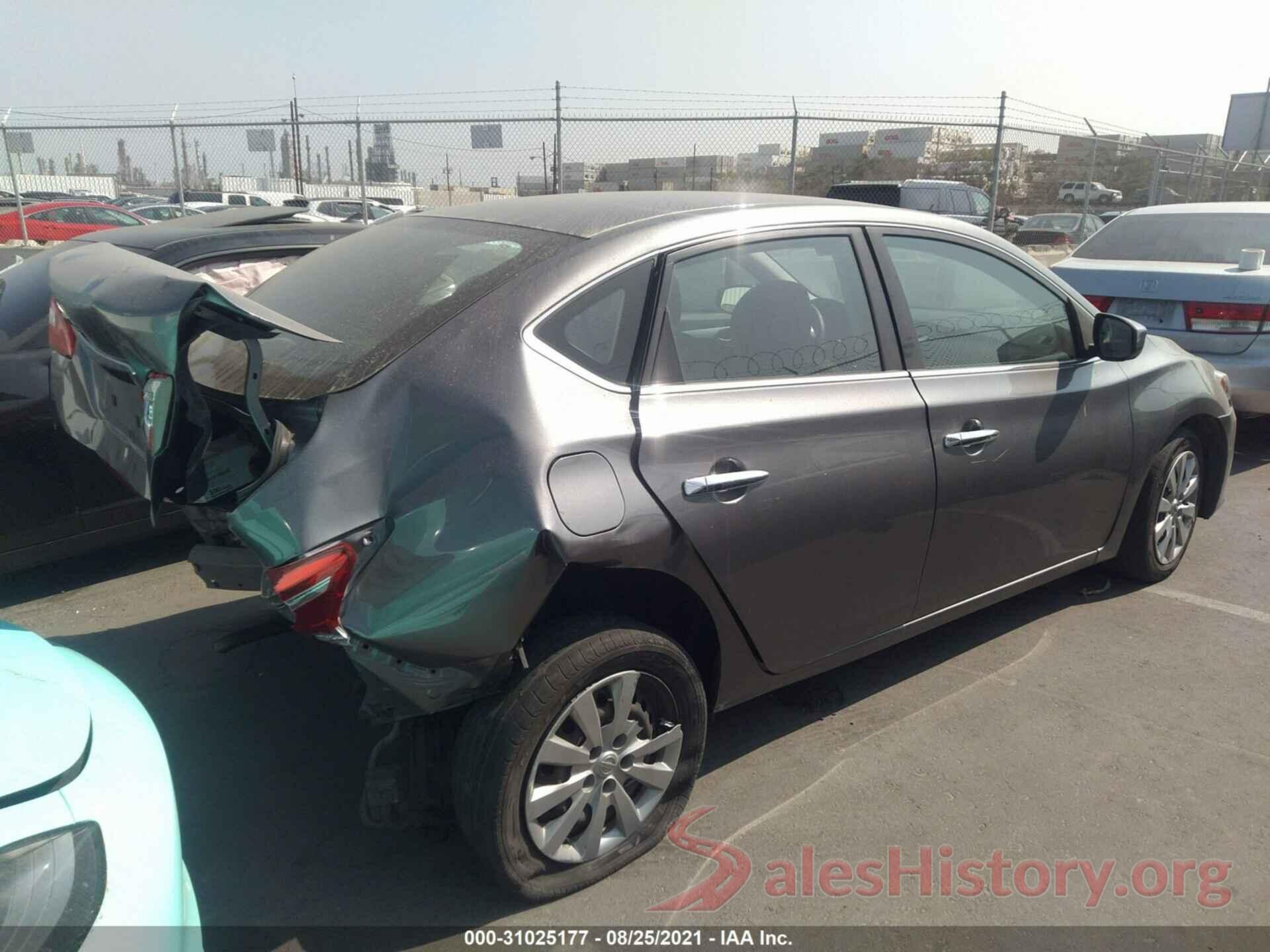 3N1AB7AP9HY395237 2017 NISSAN SENTRA