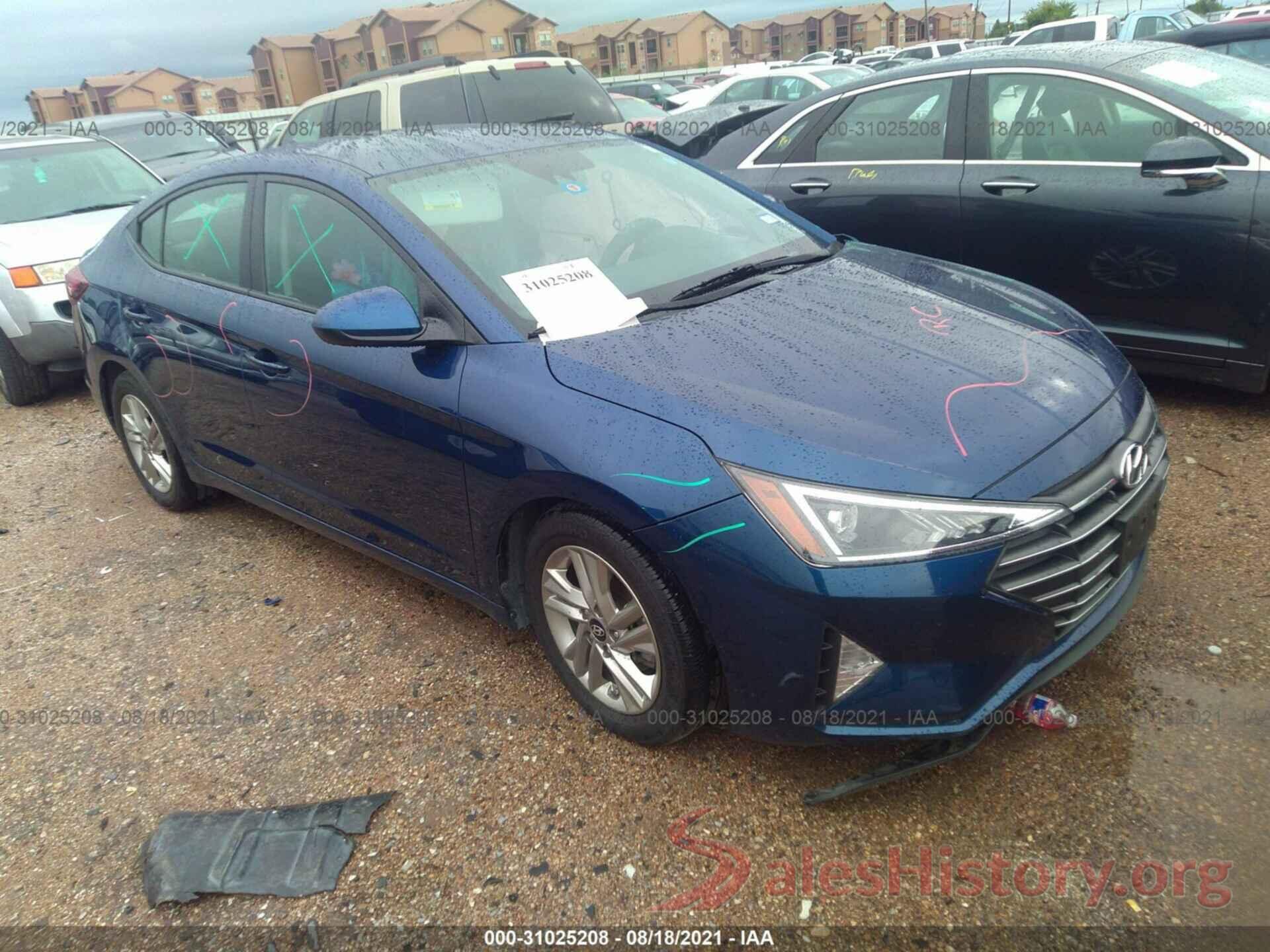 5NPD84LF5KH481211 2019 HYUNDAI ELANTRA