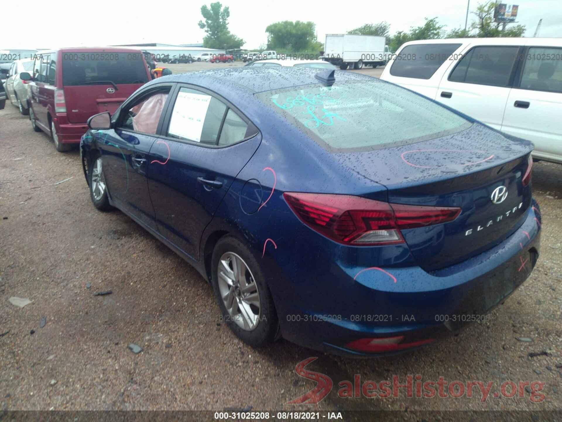 5NPD84LF5KH481211 2019 HYUNDAI ELANTRA