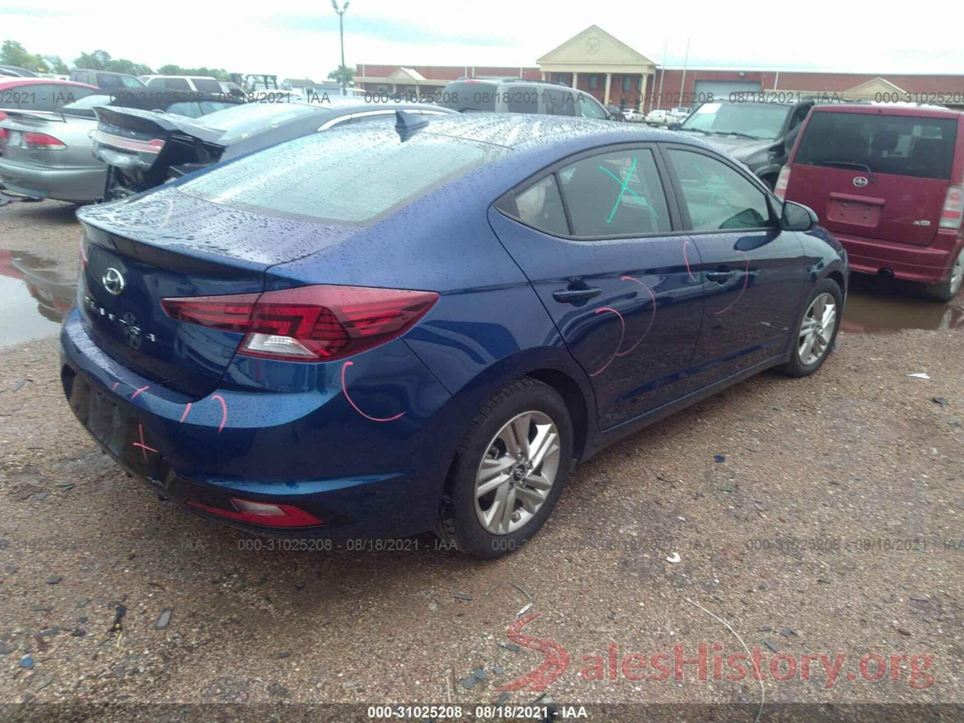 5NPD84LF5KH481211 2019 HYUNDAI ELANTRA