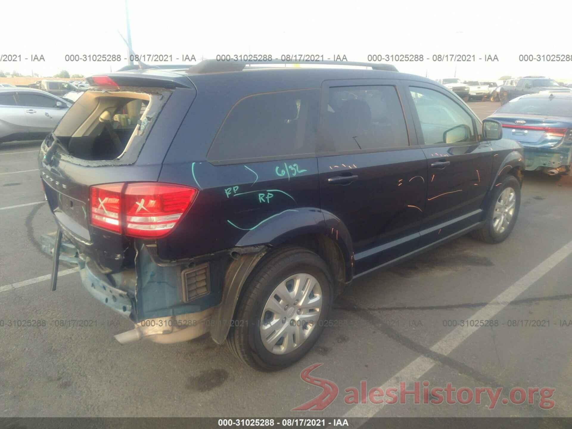 3C4PDCAB1HT586839 2017 DODGE JOURNEY