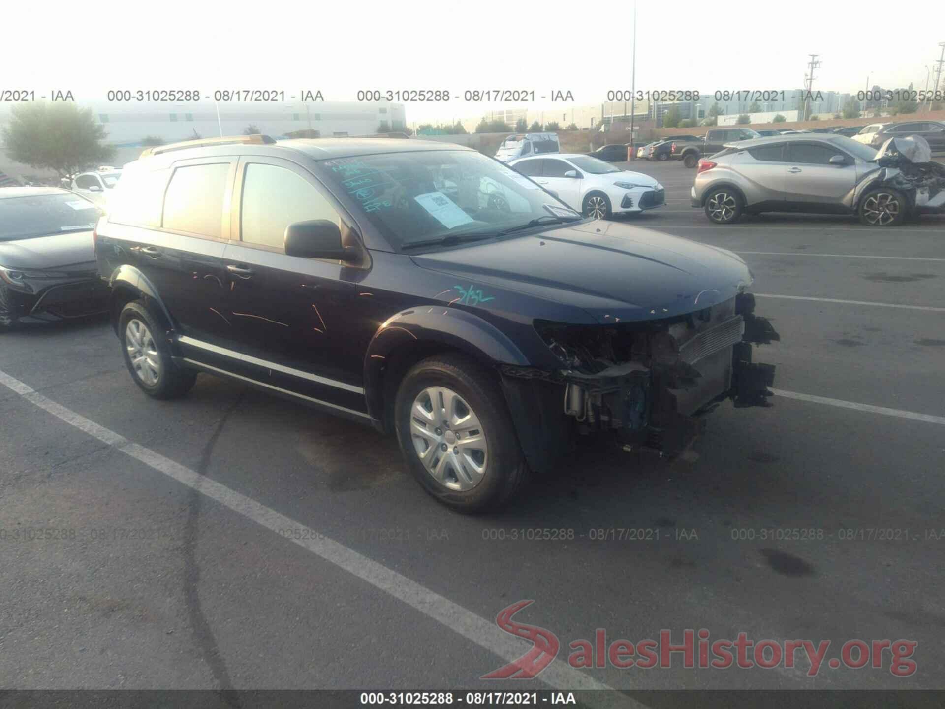 3C4PDCAB1HT586839 2017 DODGE JOURNEY