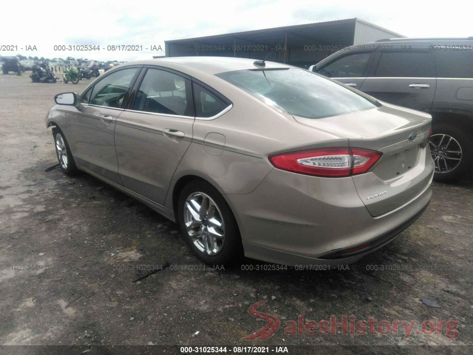 3FA6P0H7XGR158983 2016 FORD FUSION