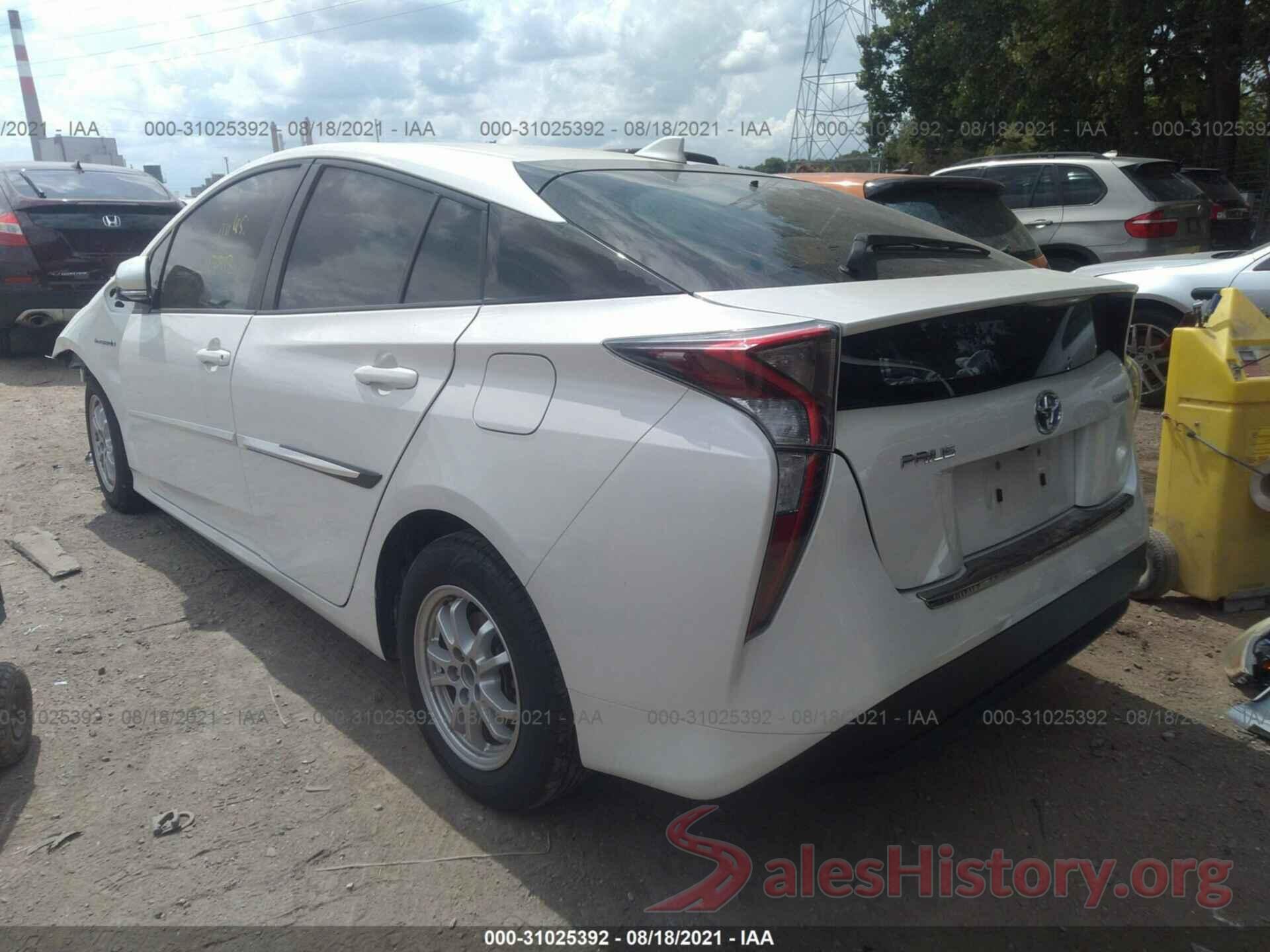 JTDKBRFU1G3010045 2016 TOYOTA PRIUS