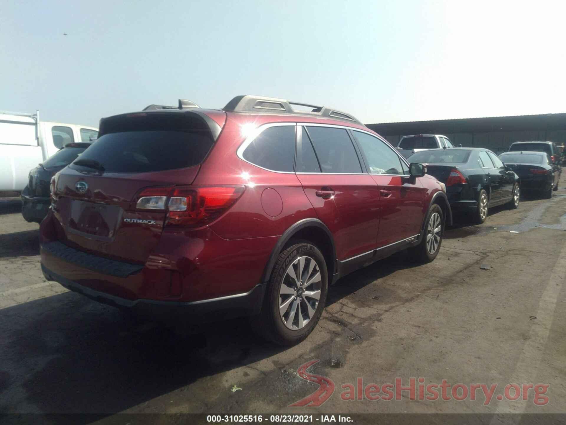 4S4BSBLC7G3222799 2016 SUBARU OUTBACK