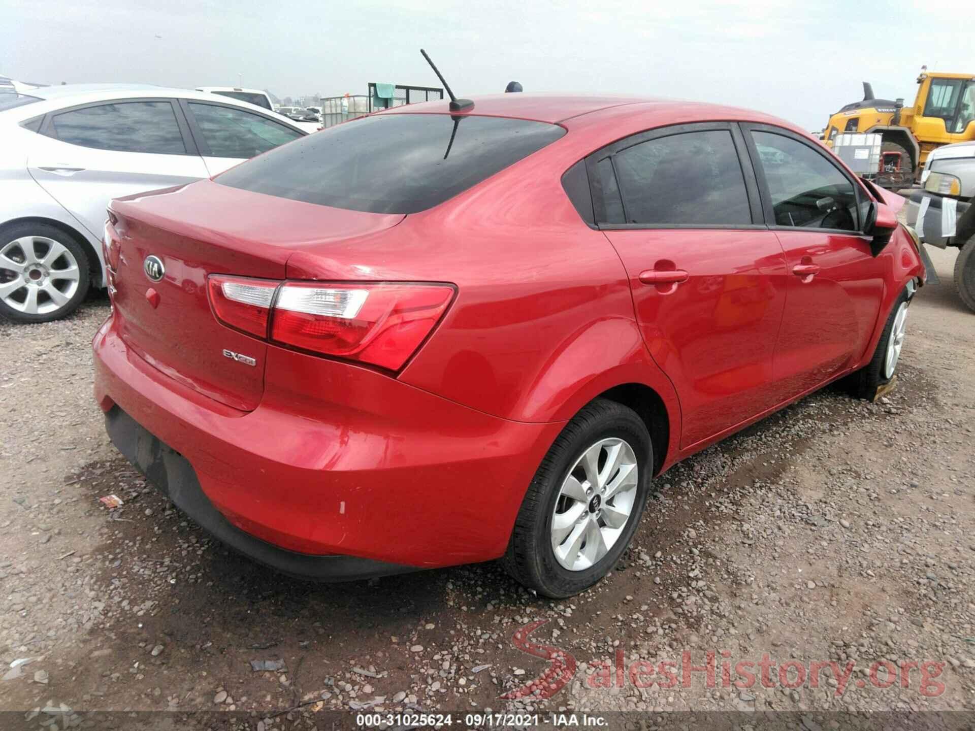 KNADN4A32G6678210 2016 KIA RIO