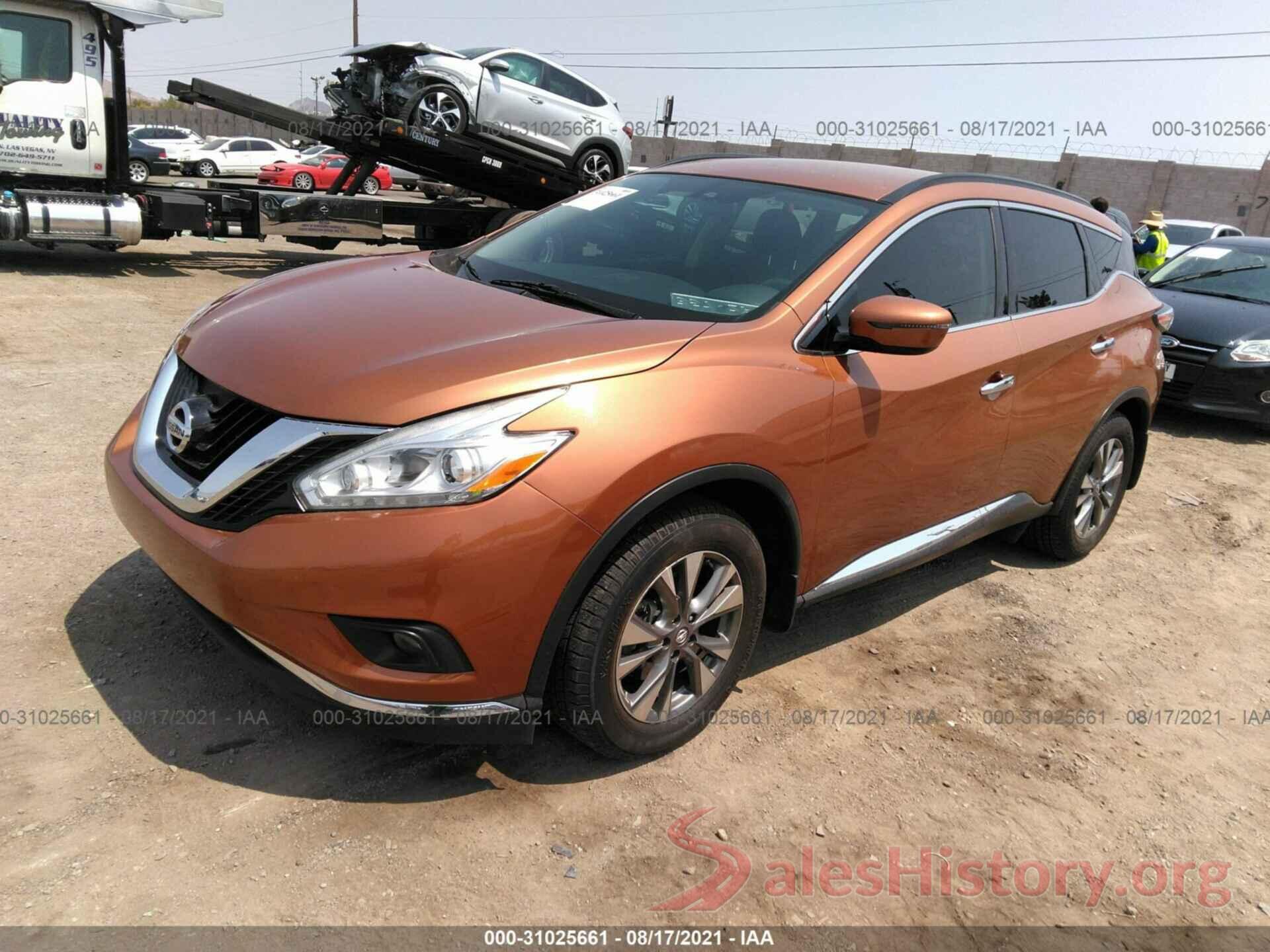 5N1AZ2MG7GN171897 2016 NISSAN MURANO