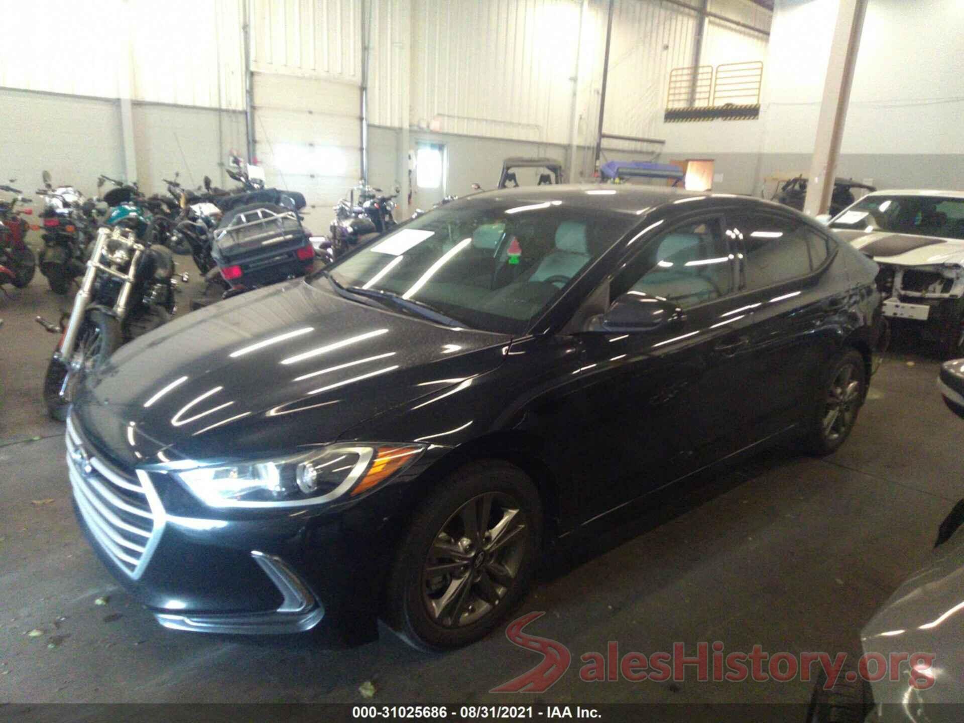 5NPD84LFXHH035127 2017 HYUNDAI ELANTRA