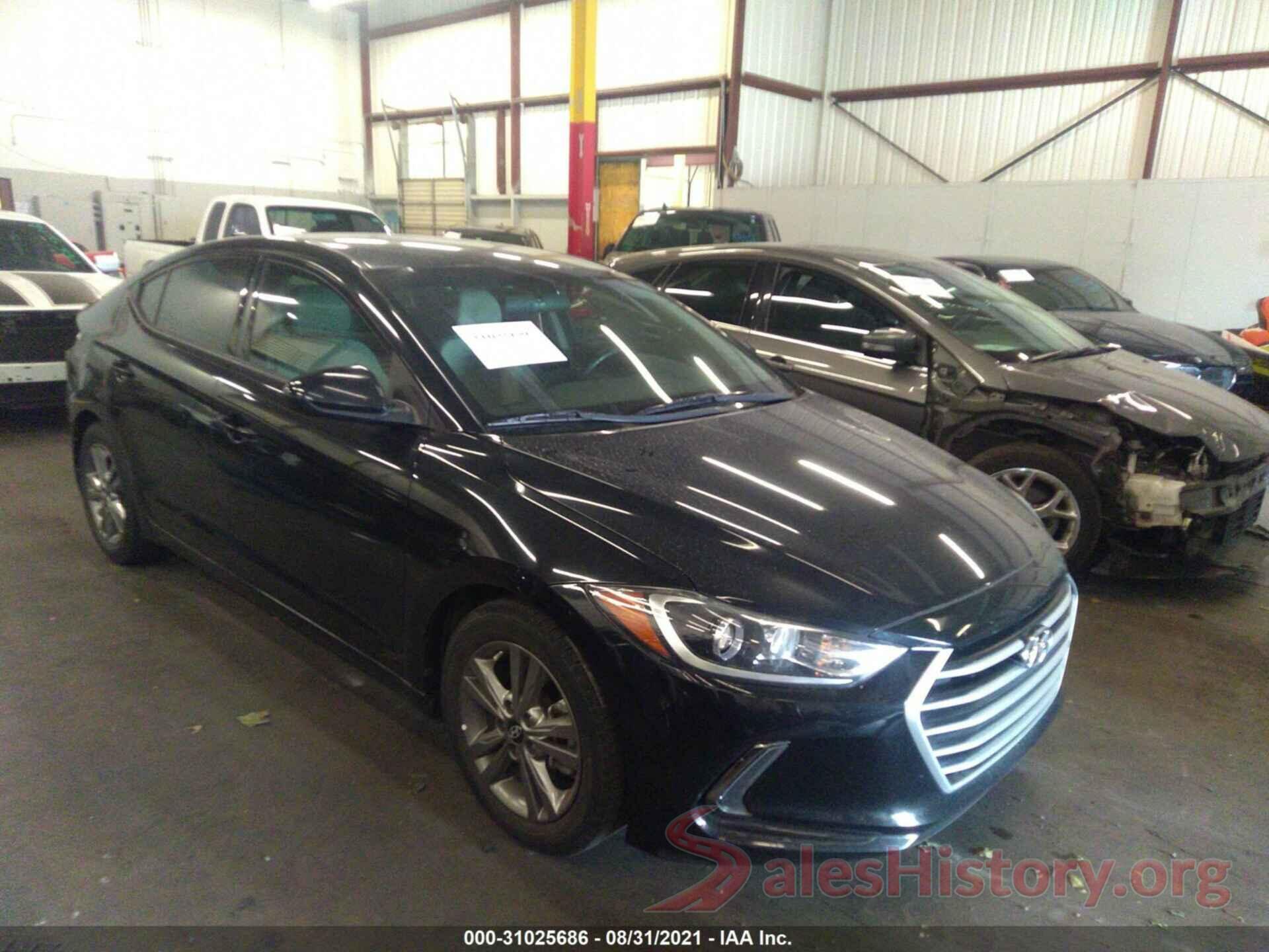 5NPD84LFXHH035127 2017 HYUNDAI ELANTRA