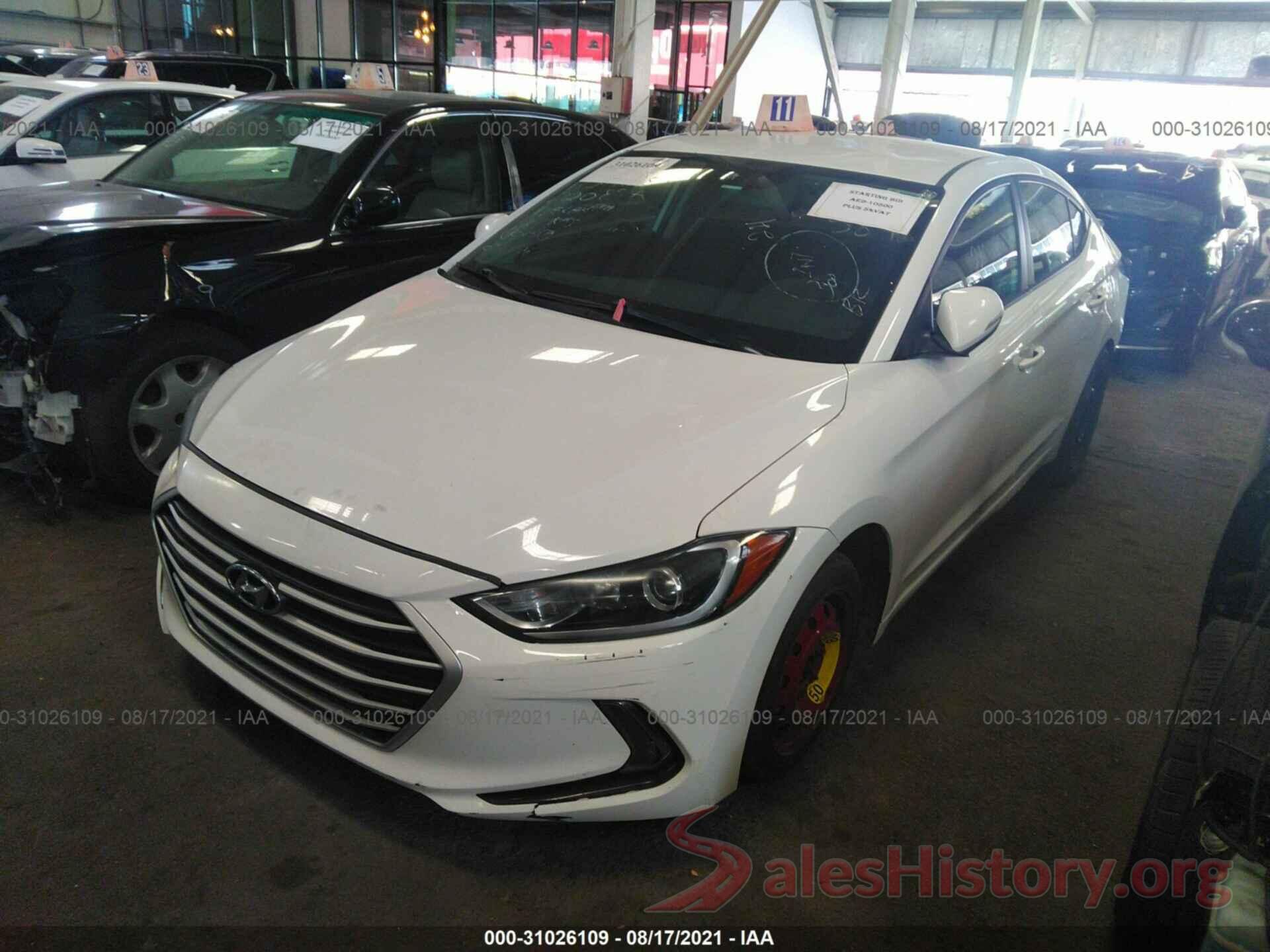 000D84LF1HU220894 2017 HYUNDAI ELANTRA