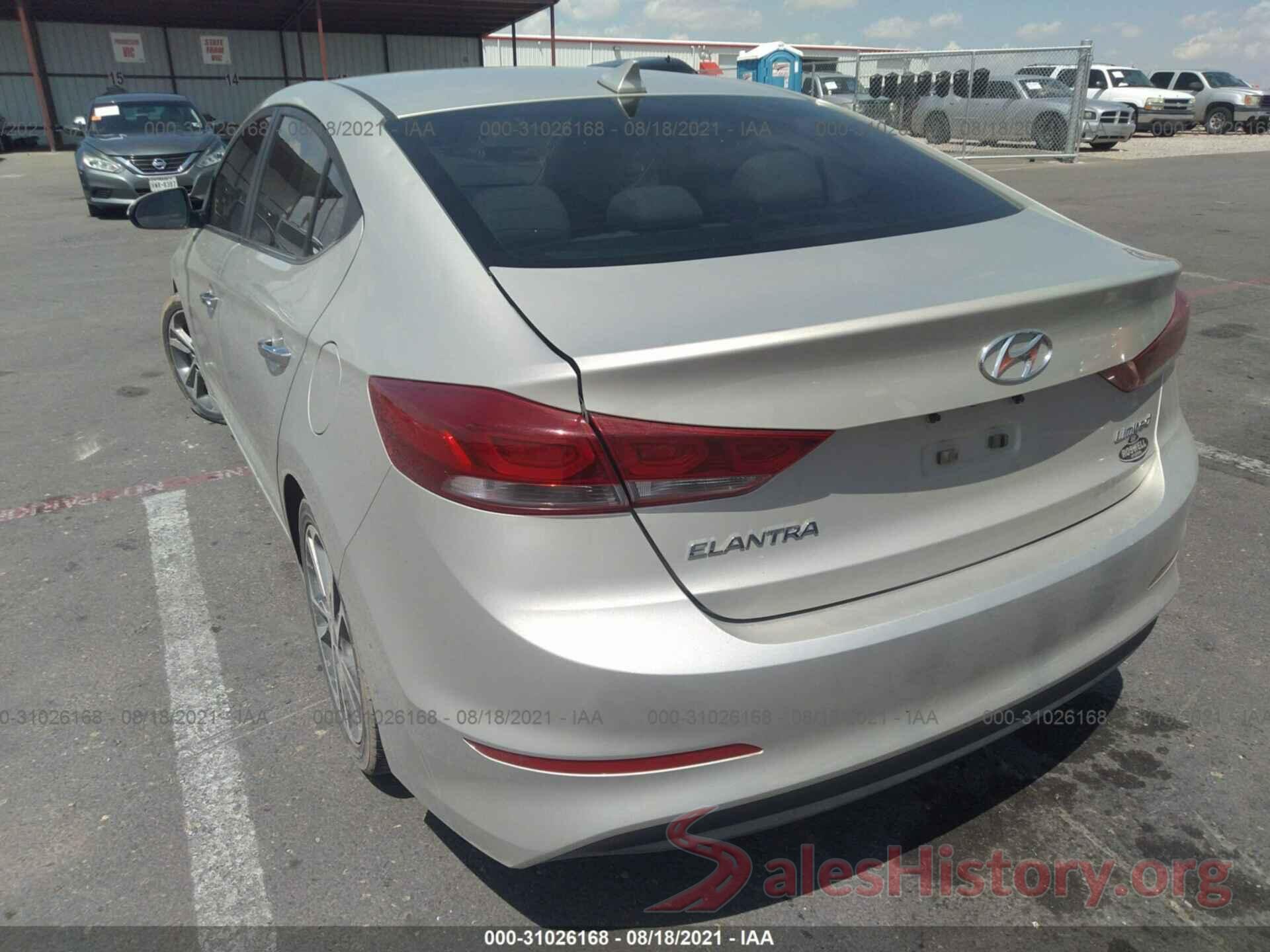 5NPD84LF9HH078938 2017 HYUNDAI ELANTRA