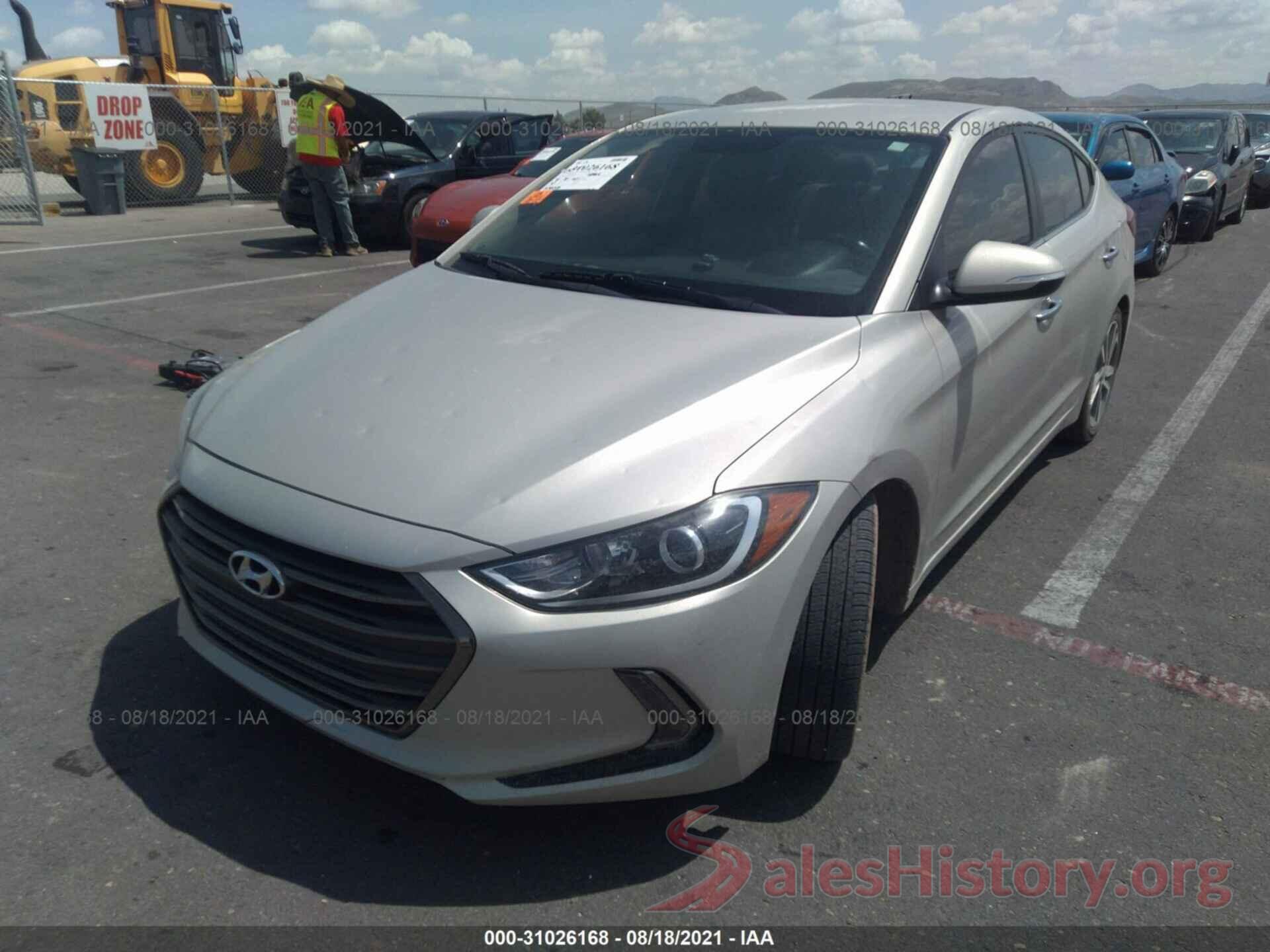 5NPD84LF9HH078938 2017 HYUNDAI ELANTRA