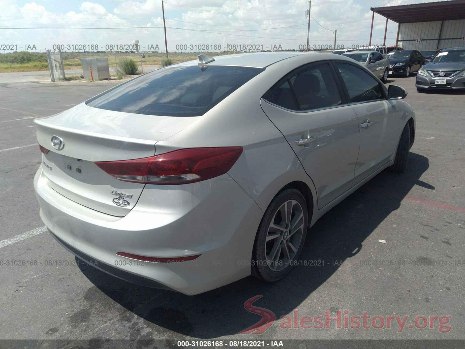 5NPD84LF9HH078938 2017 HYUNDAI ELANTRA