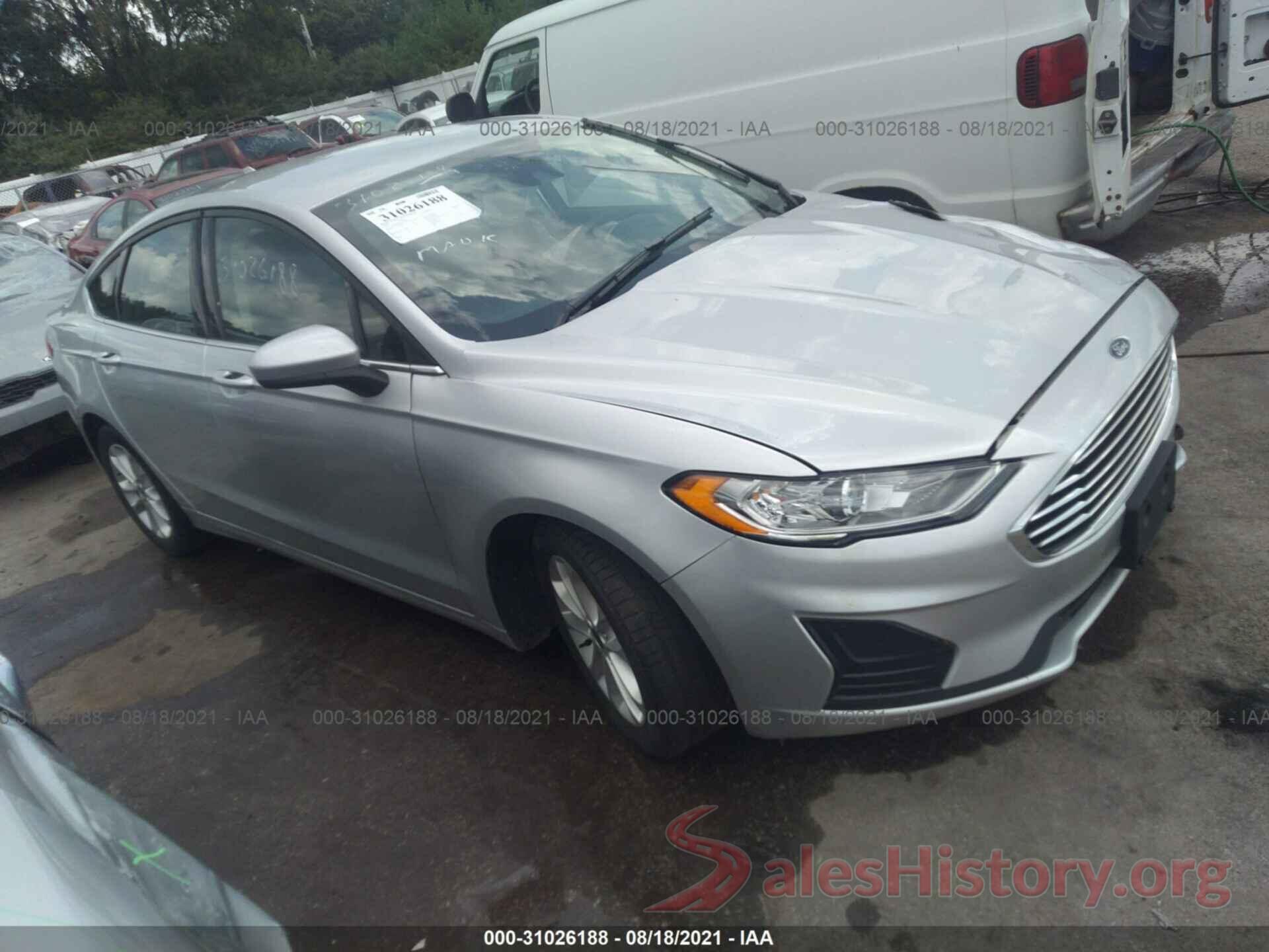 3FA6P0HD7KR248400 2019 FORD FUSION