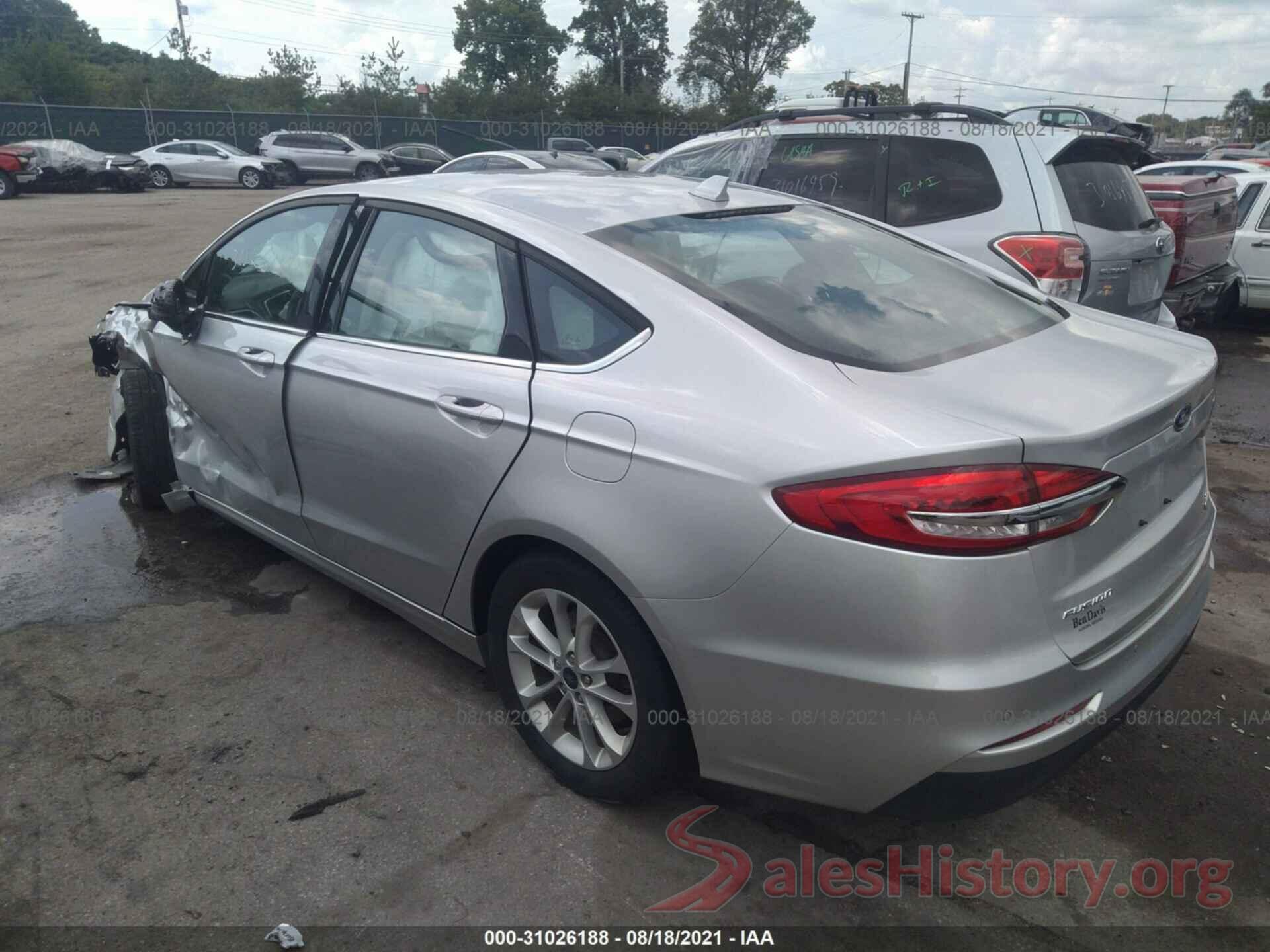 3FA6P0HD7KR248400 2019 FORD FUSION