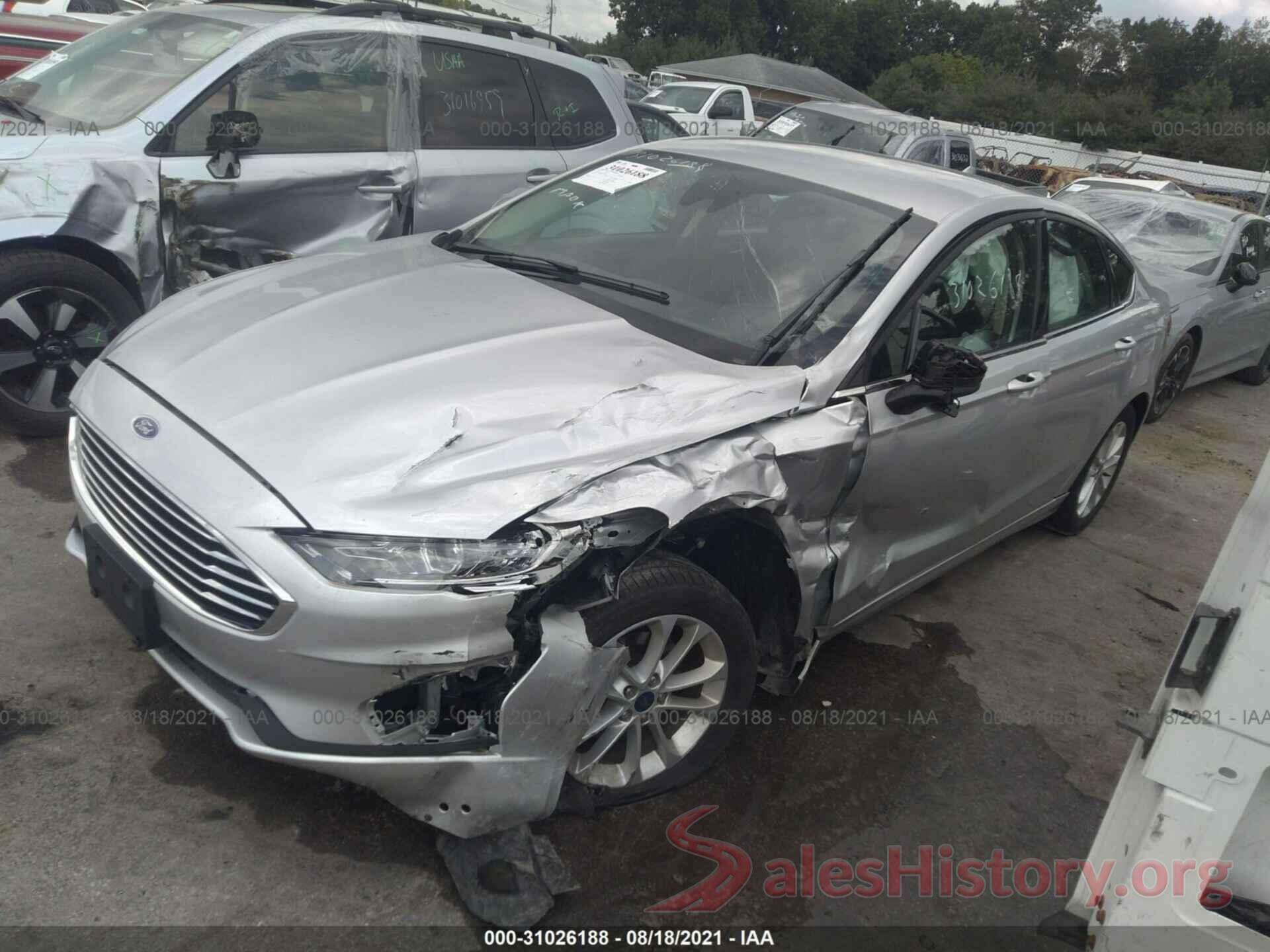 3FA6P0HD7KR248400 2019 FORD FUSION