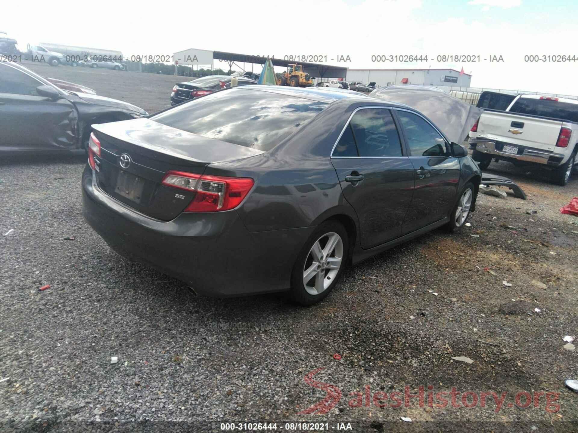 4T1BF1FK6DU275906 2013 TOYOTA CAMRY