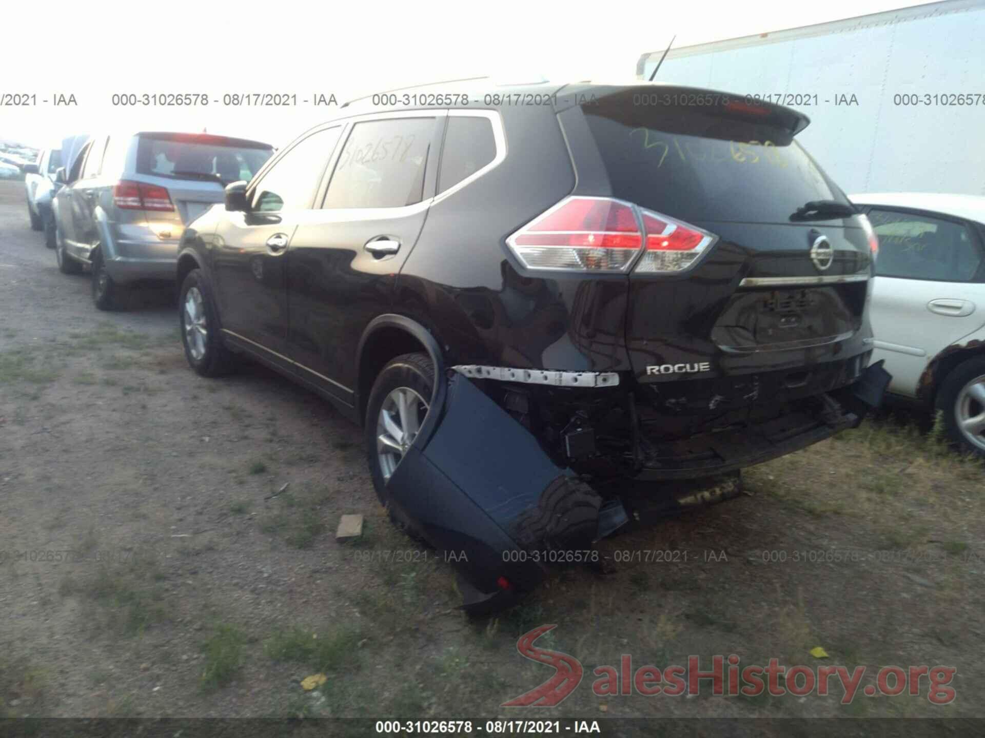 KNMAT2MV9GP636088 2016 NISSAN ROGUE