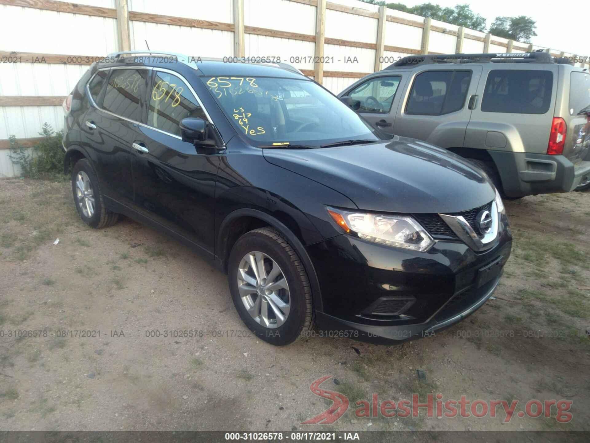 KNMAT2MV9GP636088 2016 NISSAN ROGUE