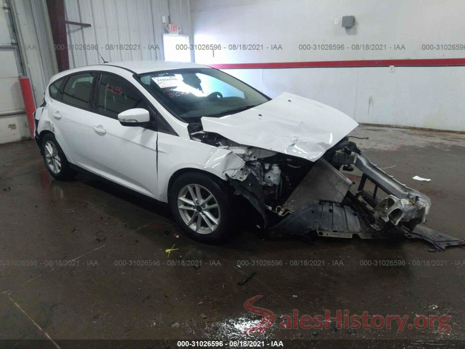 1FADP3K22HL307974 2017 FORD FOCUS