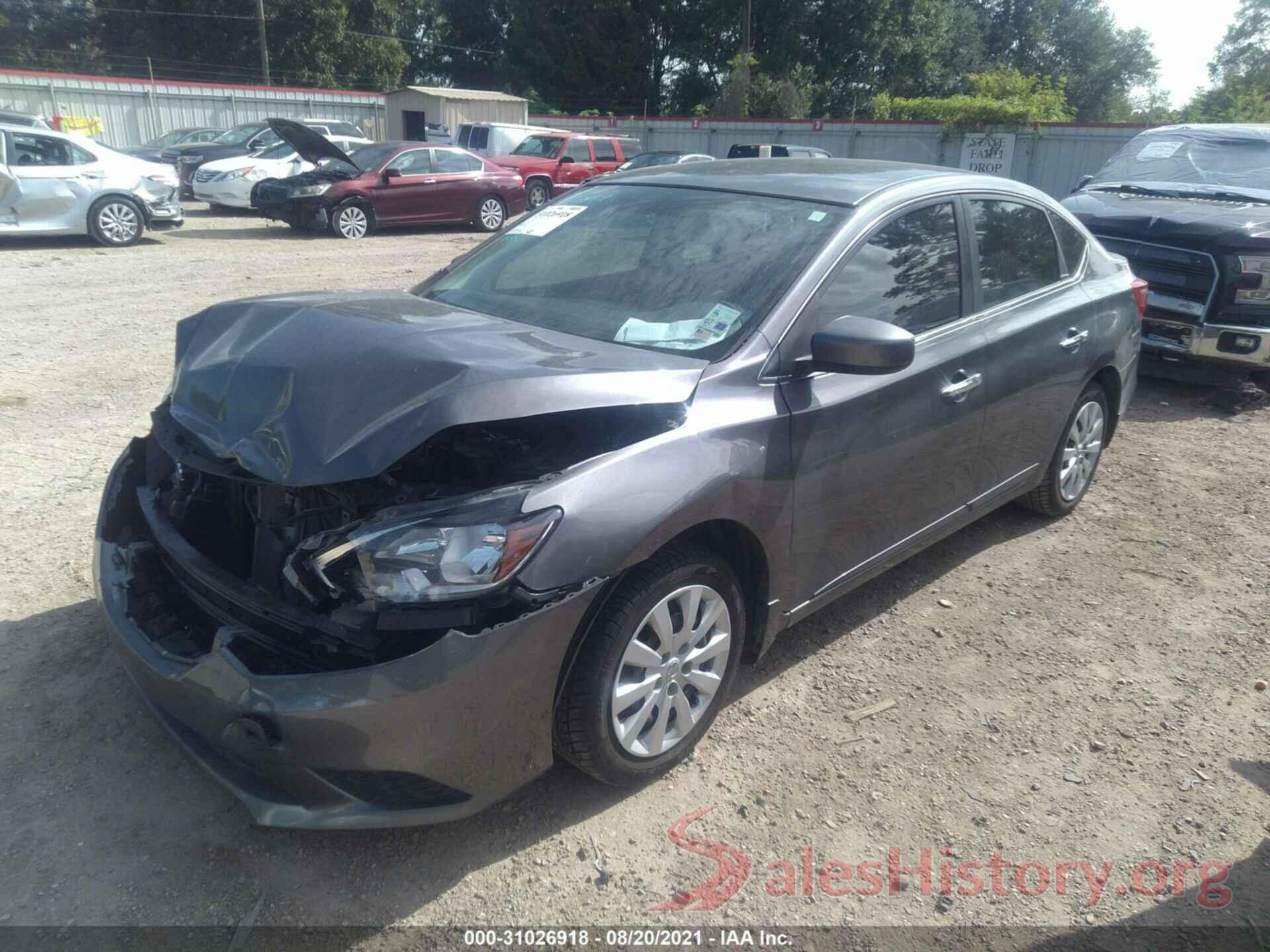 3N1AB7AP4JY330656 2018 NISSAN SENTRA