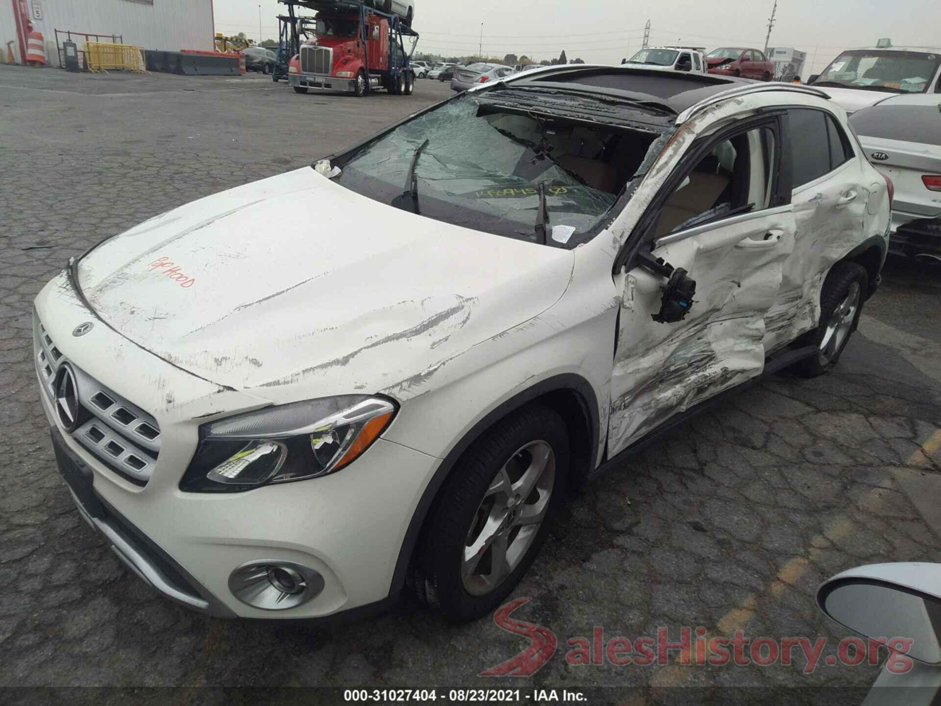 WDCTG4EB6JJ467553 2018 MERCEDES-BENZ GLA