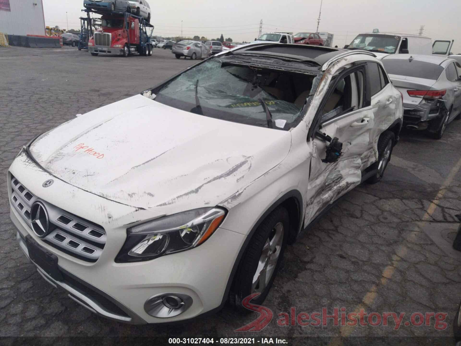 WDCTG4EB6JJ467553 2018 MERCEDES-BENZ GLA