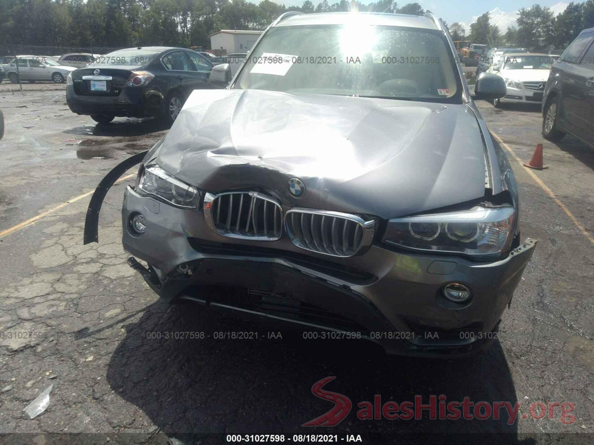 5UXWX9C5XG0D75374 2016 BMW X3