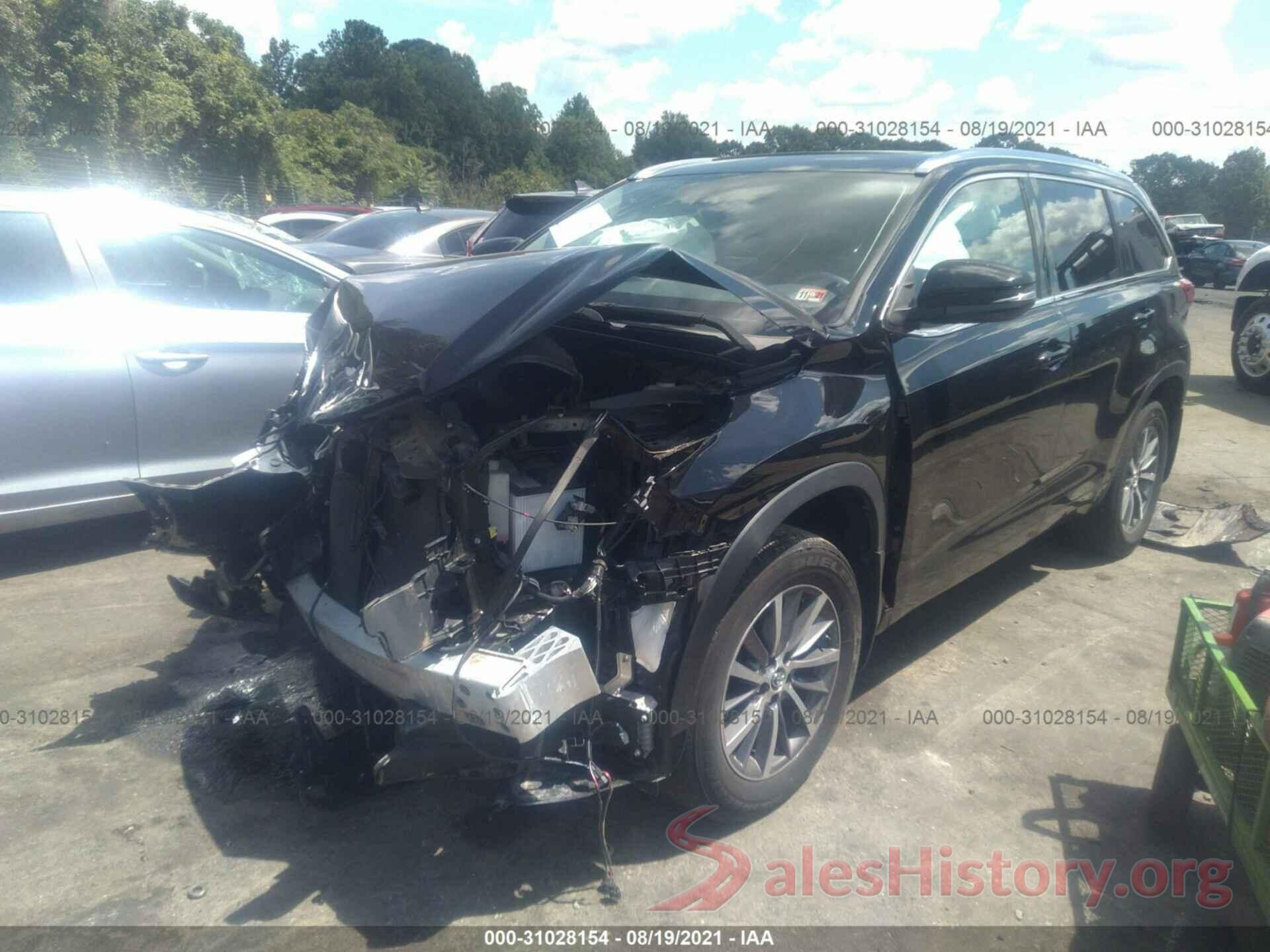 5TDJZRFH5JS525274 2018 TOYOTA HIGHLANDER