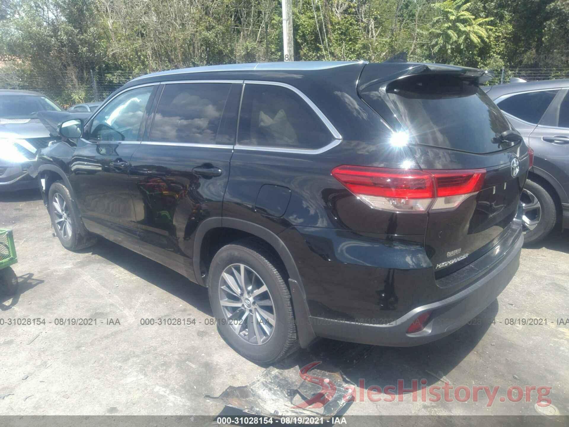 5TDJZRFH5JS525274 2018 TOYOTA HIGHLANDER