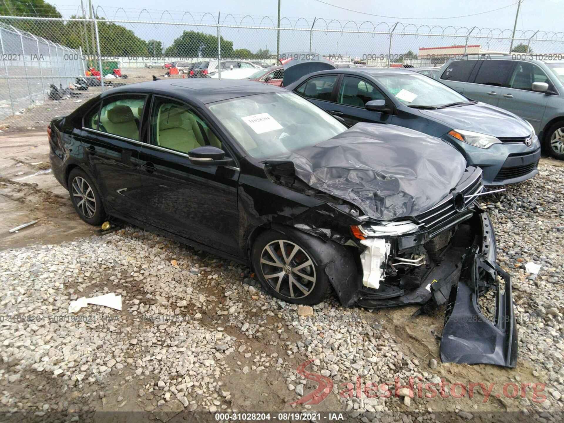 3VWDB7AJ0HM274493 2017 VOLKSWAGEN JETTA