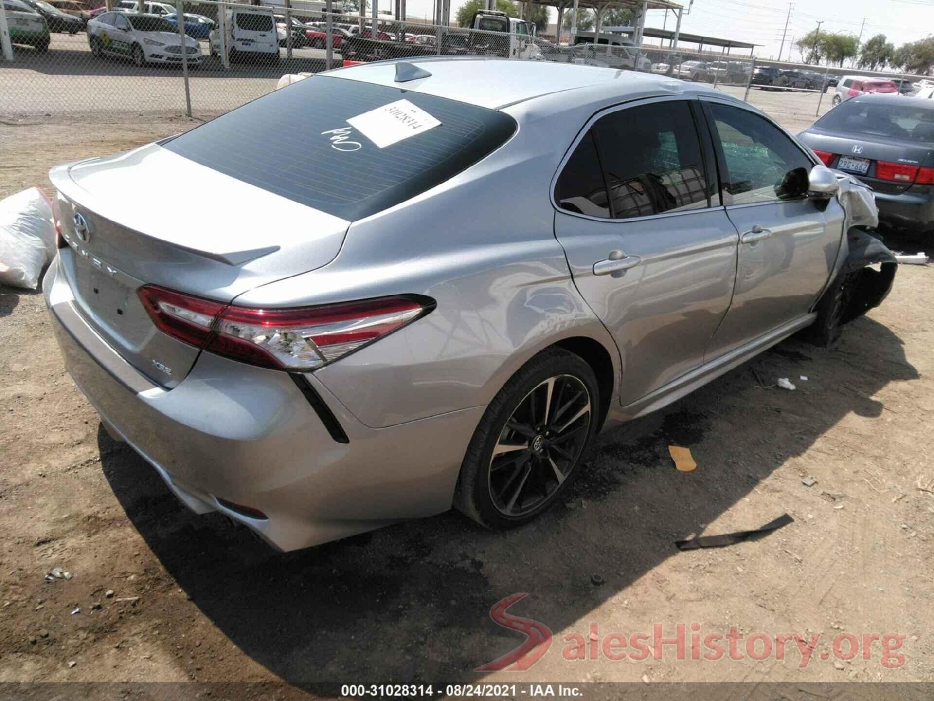 4T1B61HK1KU200752 2019 TOYOTA CAMRY