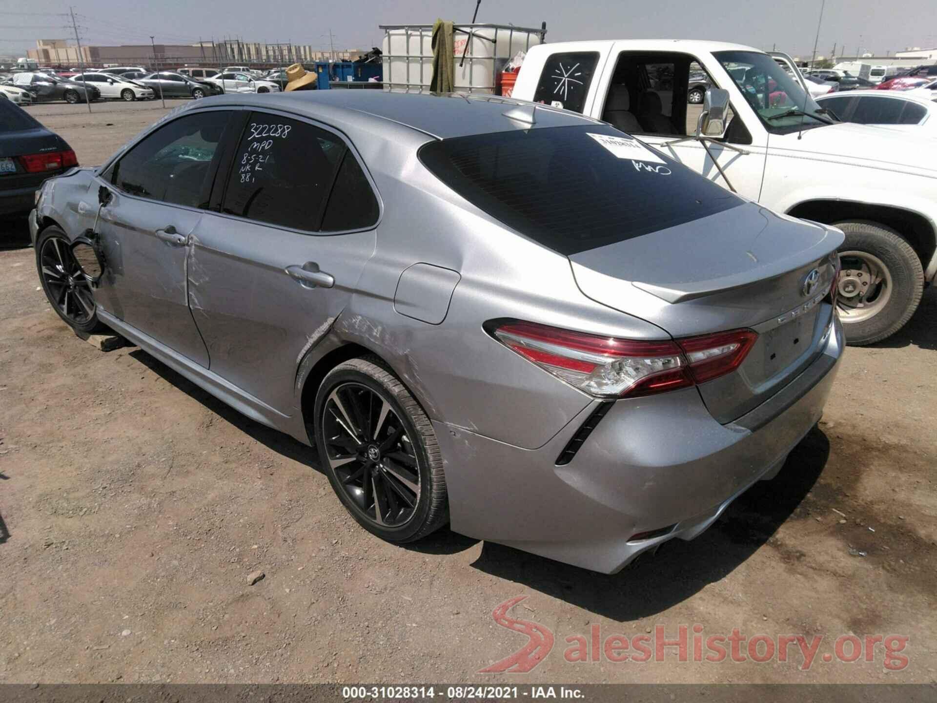 4T1B61HK1KU200752 2019 TOYOTA CAMRY